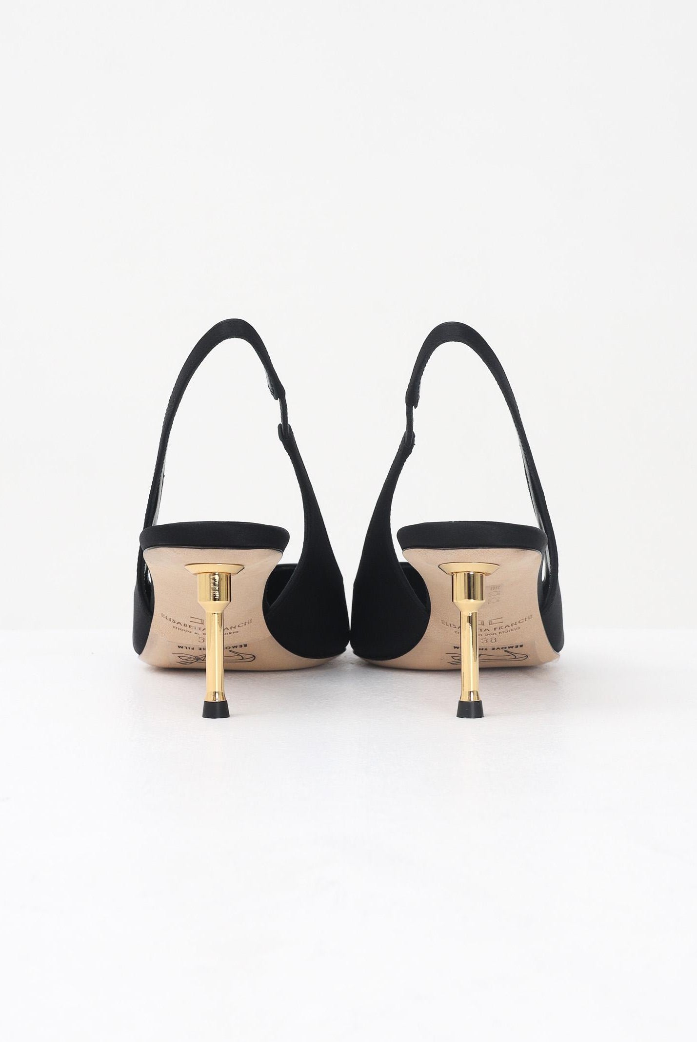 ELISABETTA FRANCHI Slingback nere da donna SA17L56E2 110 ELISABETTA FRANCHI