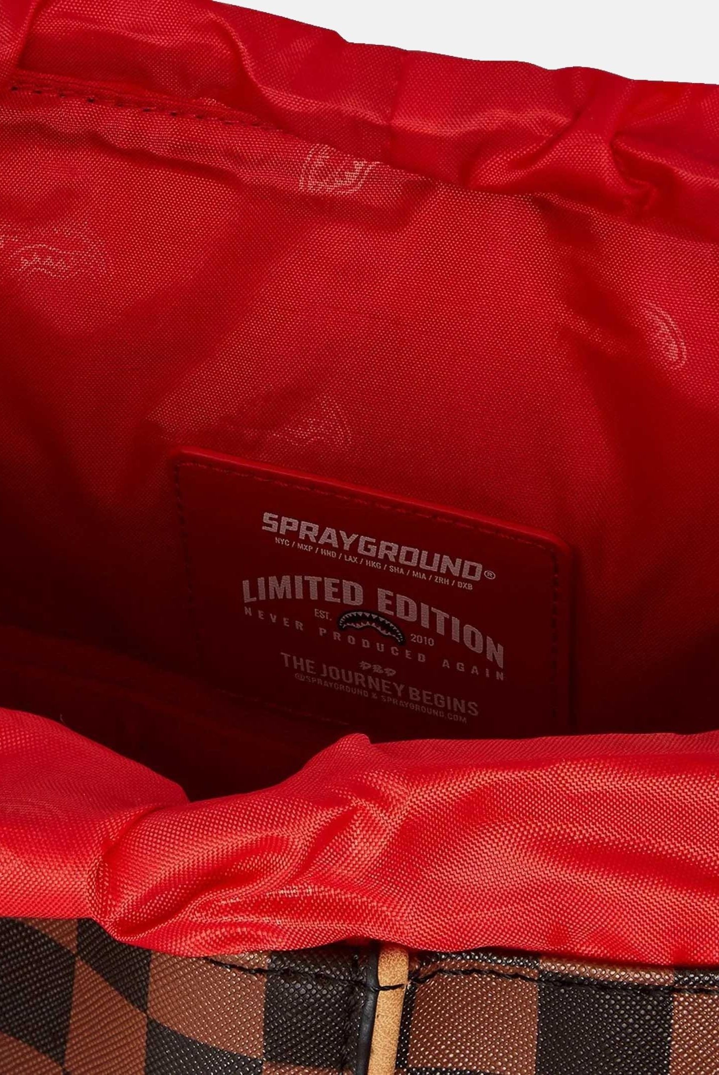 SPRAYGROUND Zaino Hennyville Monte Carlo marrone per uomo e donna 910B7990NSZ SPRAYGROUND