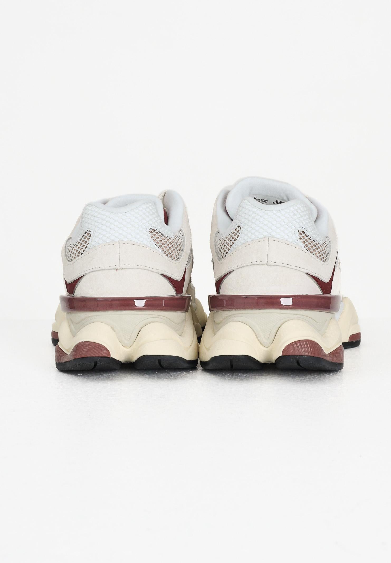 NEW BALANCE Sneakers 9060 panna e bordeaux per uomo e donna U9060PSD NEW BALANCE