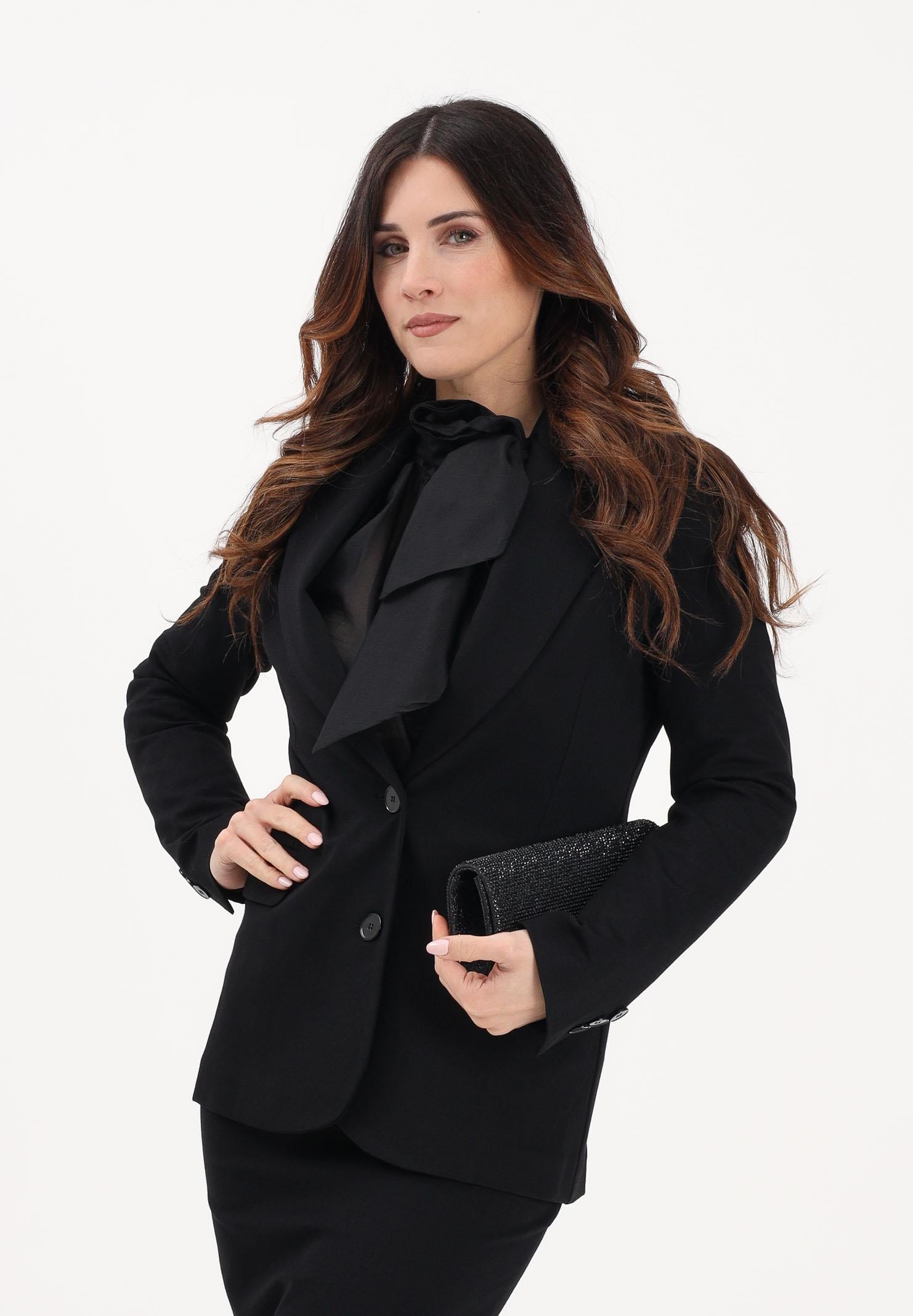 VICOLO Giacca monopetto nera da donna TAB0042 A99 VICOLO