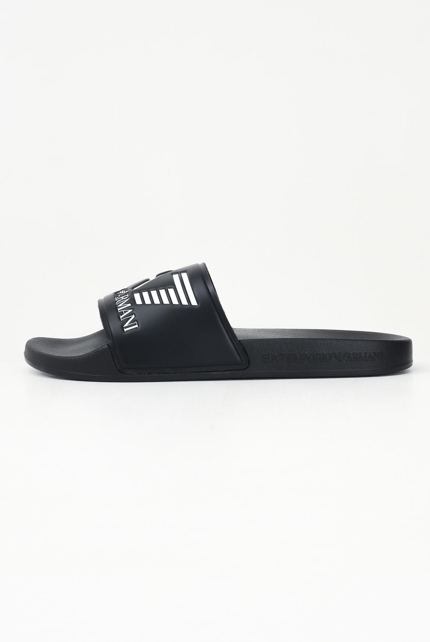 EA7 Ciabatte nere da uomo con logo 7X000108AF15118 UC001 EA7