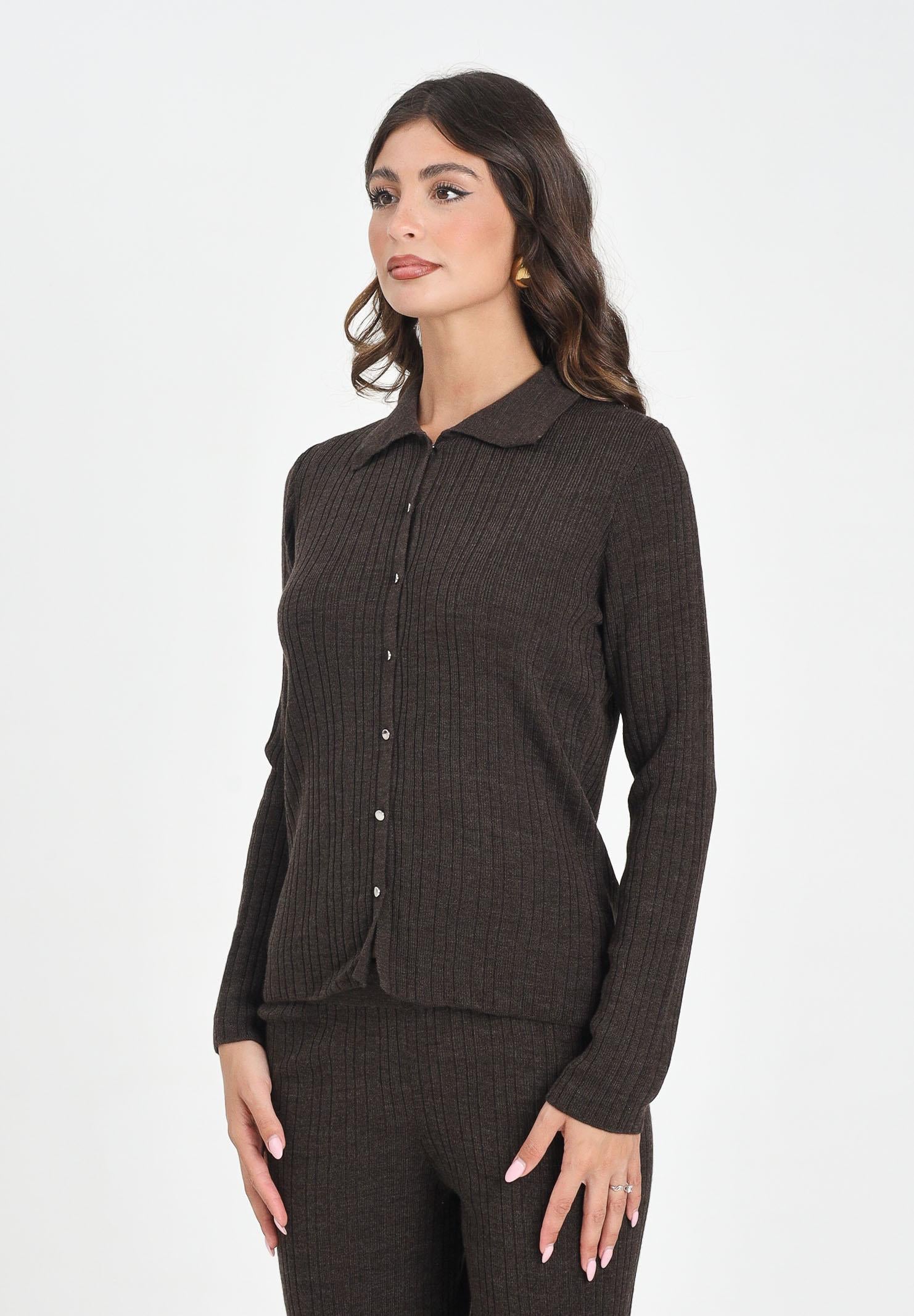 ONLY Cardigan marrone da donna 15353029 ChocolateTorte ONLY