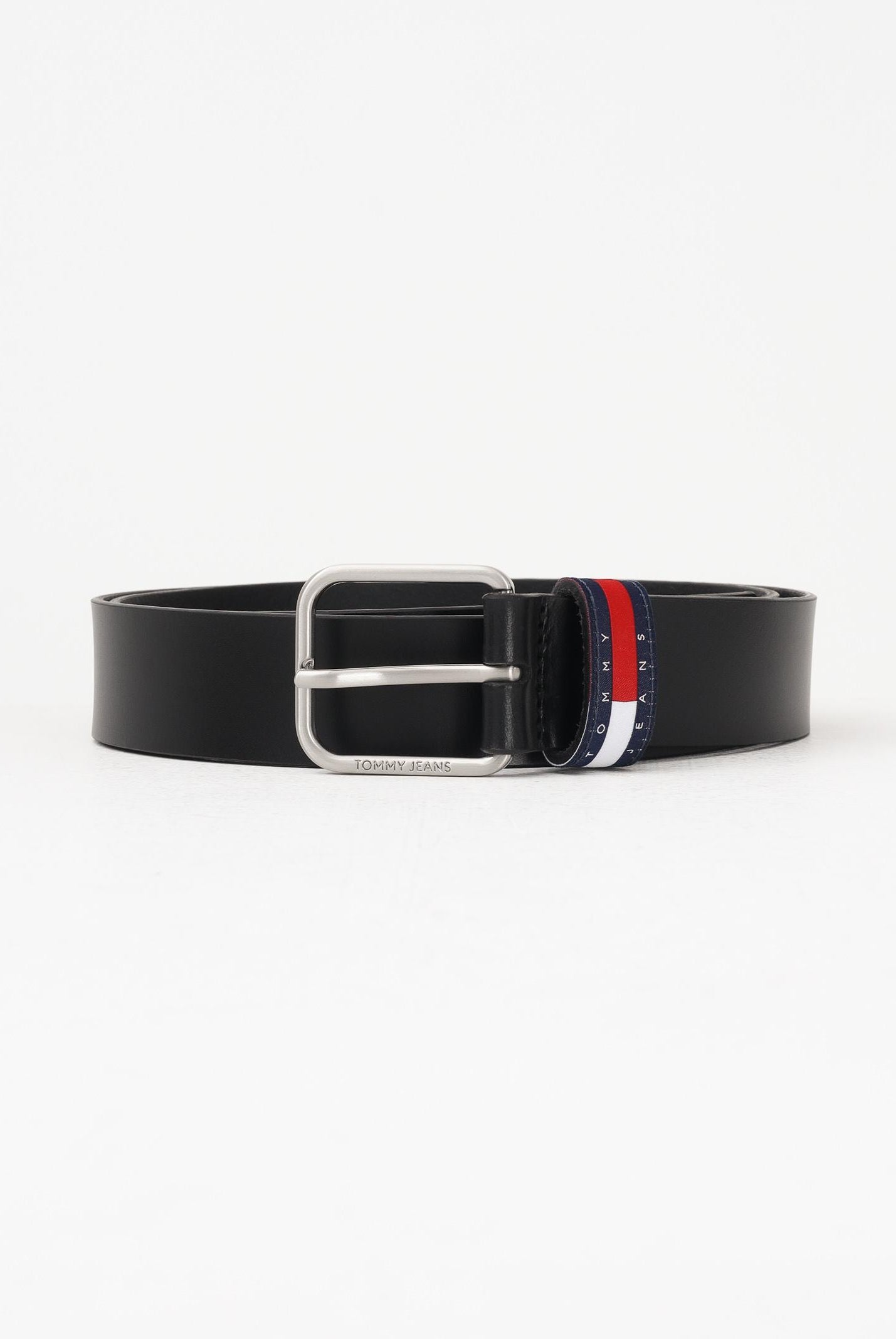 TOMMY JEANS Cintura Ryan nera da uomo AM0AM13688 BDS TOMMY JEANS