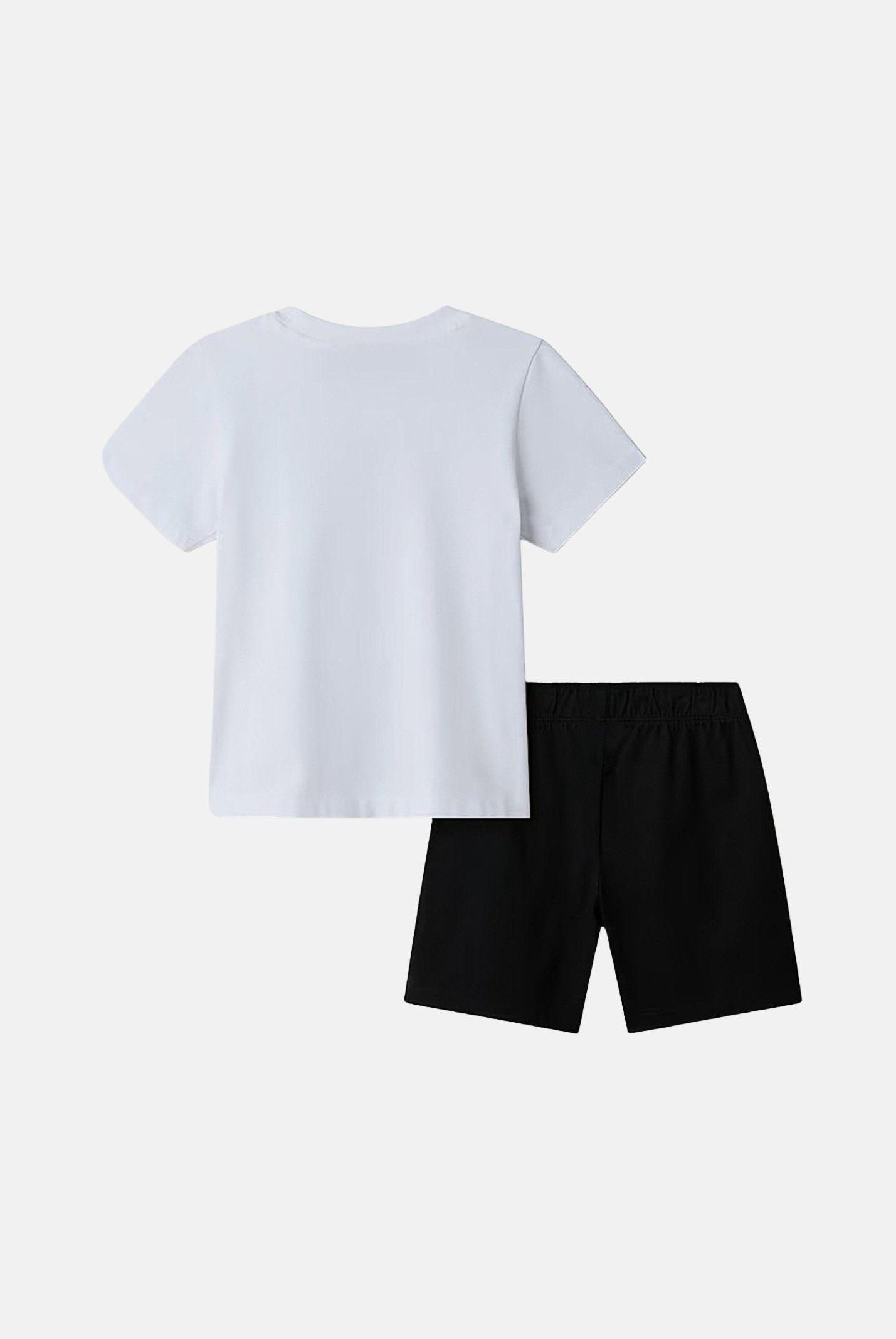 THE NORTH FACE Completino NSE Box Play Regular bianco per bambino e bambina NF0A8G1HLA91 . THE NORTH FACE