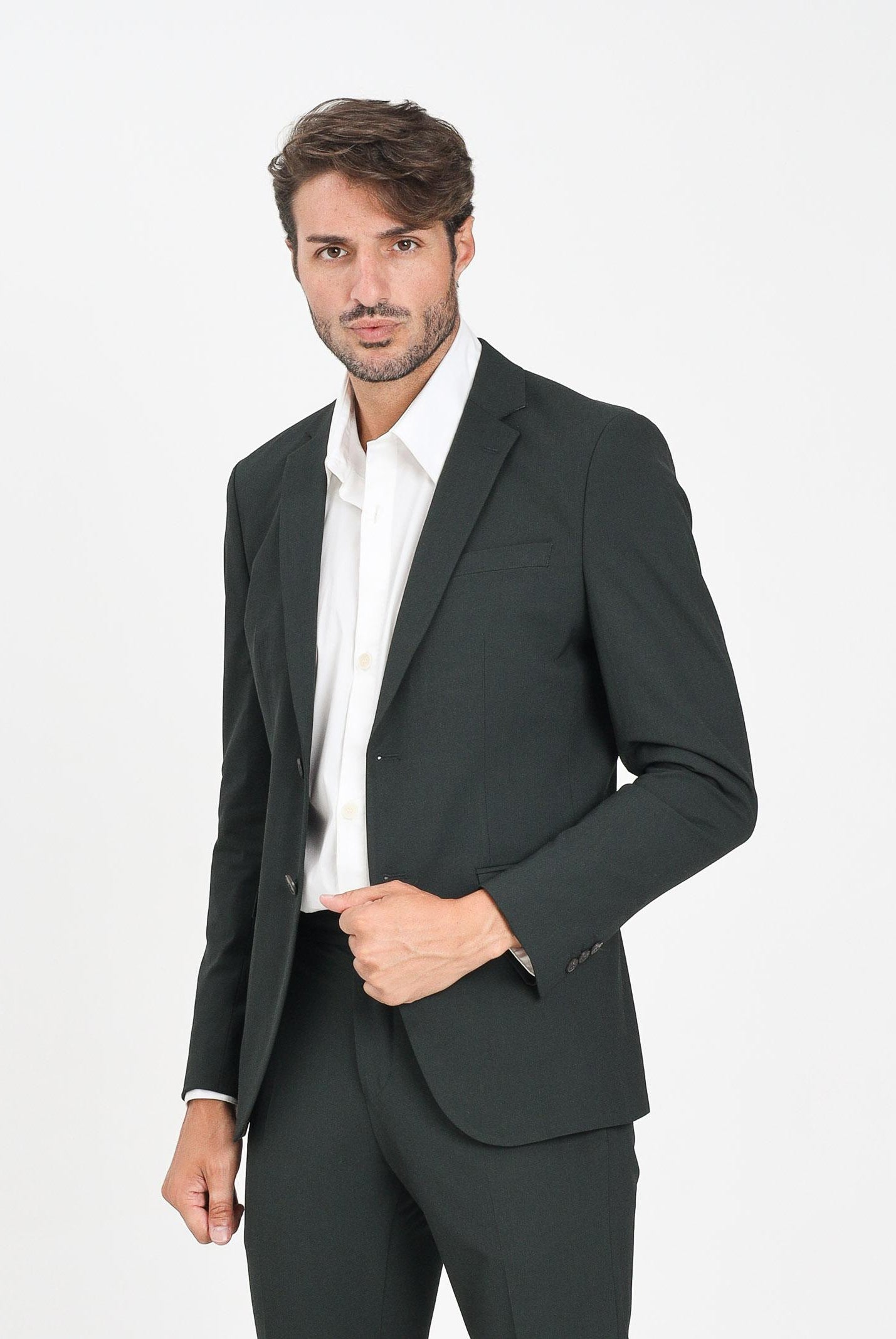 SELECTED HOMME Giacca monopetto verde da uomo 16087824 ForestNight SELECTED HOMME