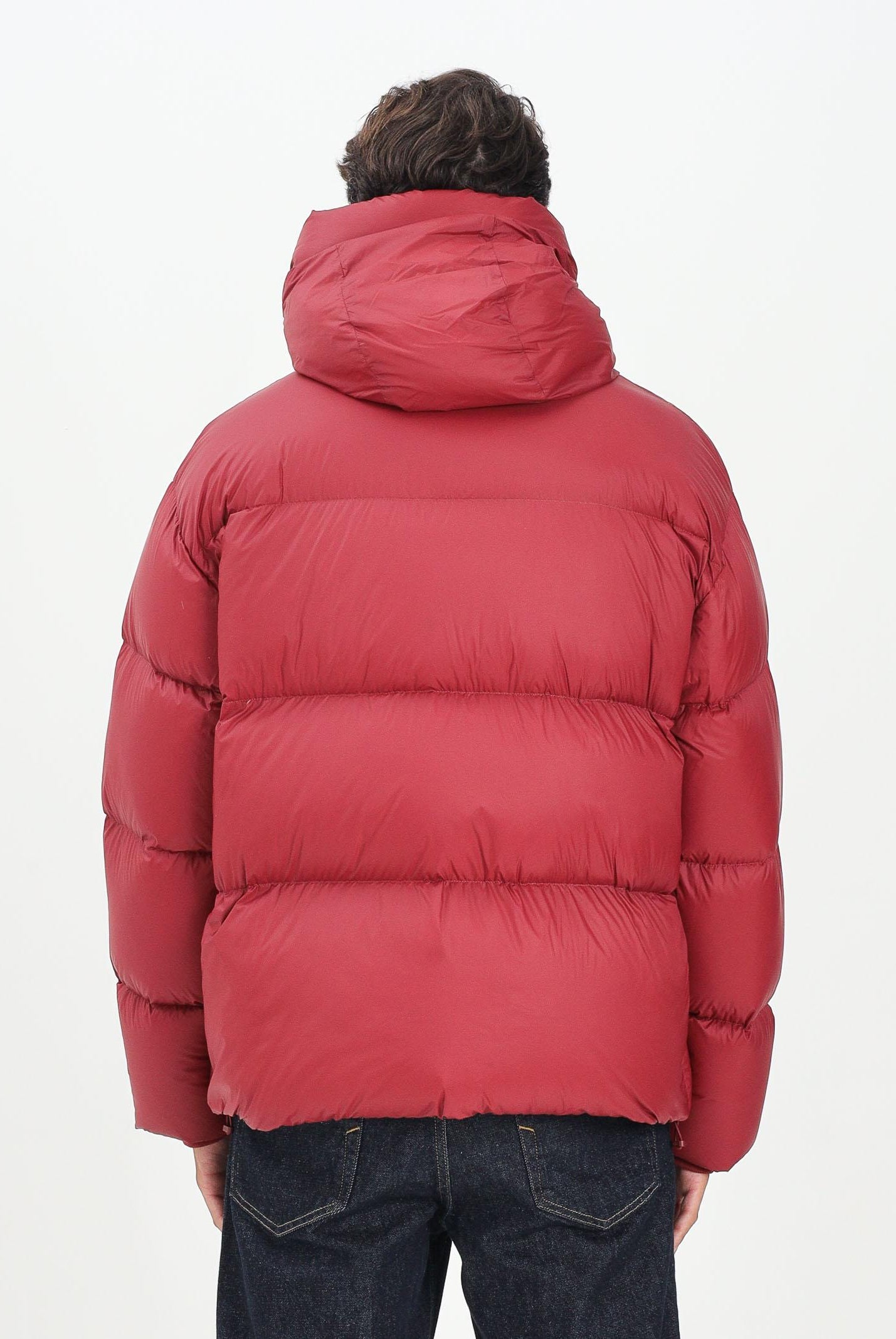 ARMANI EXCHANGE Piumino bordeaux da uomo con logo XM001115AF16589 UA328 ARMANI EXCHANGE