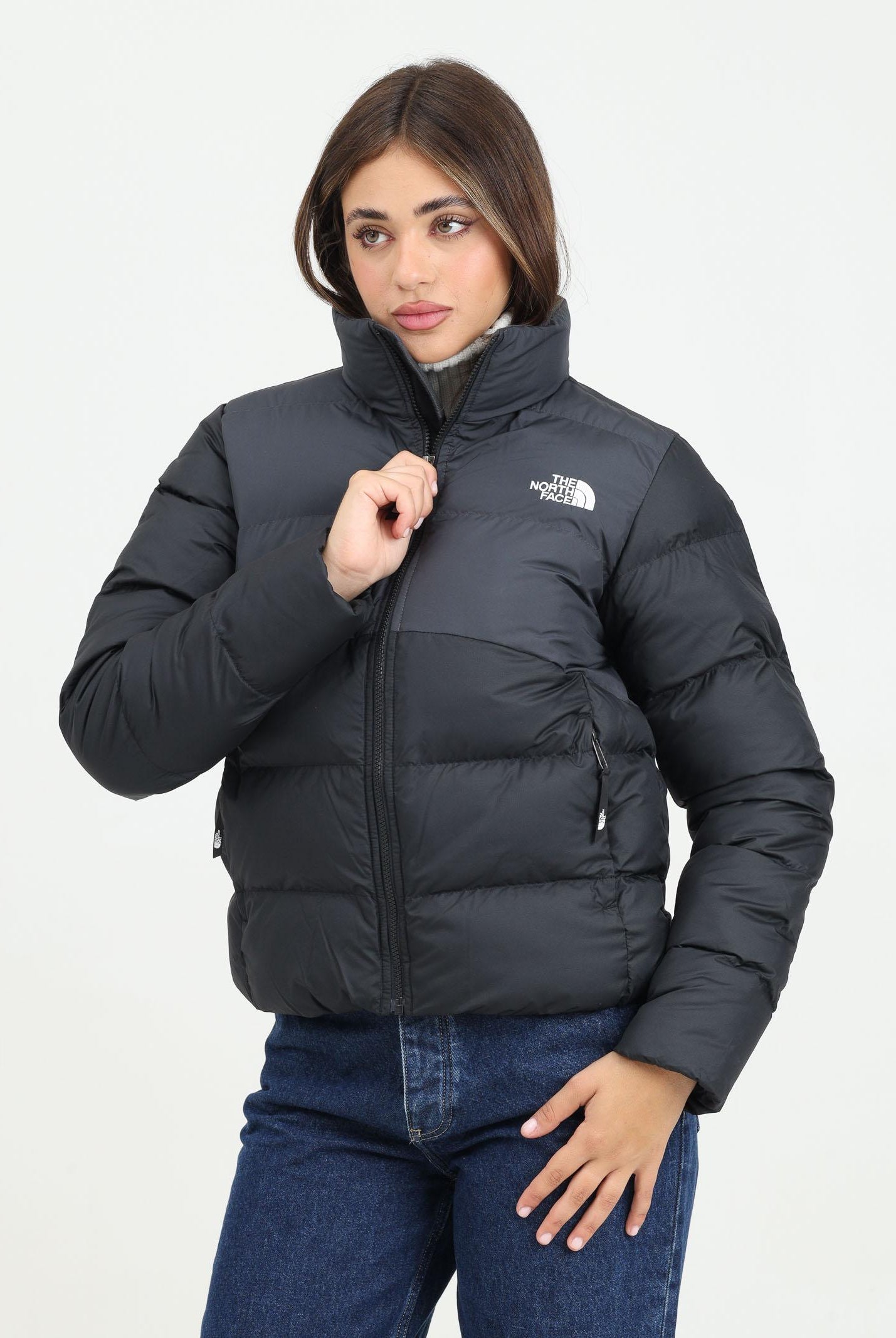 THE NORTH FACE Piumino Saikuru nero da donna NF0A89JDKT01 . THE NORTH FACE