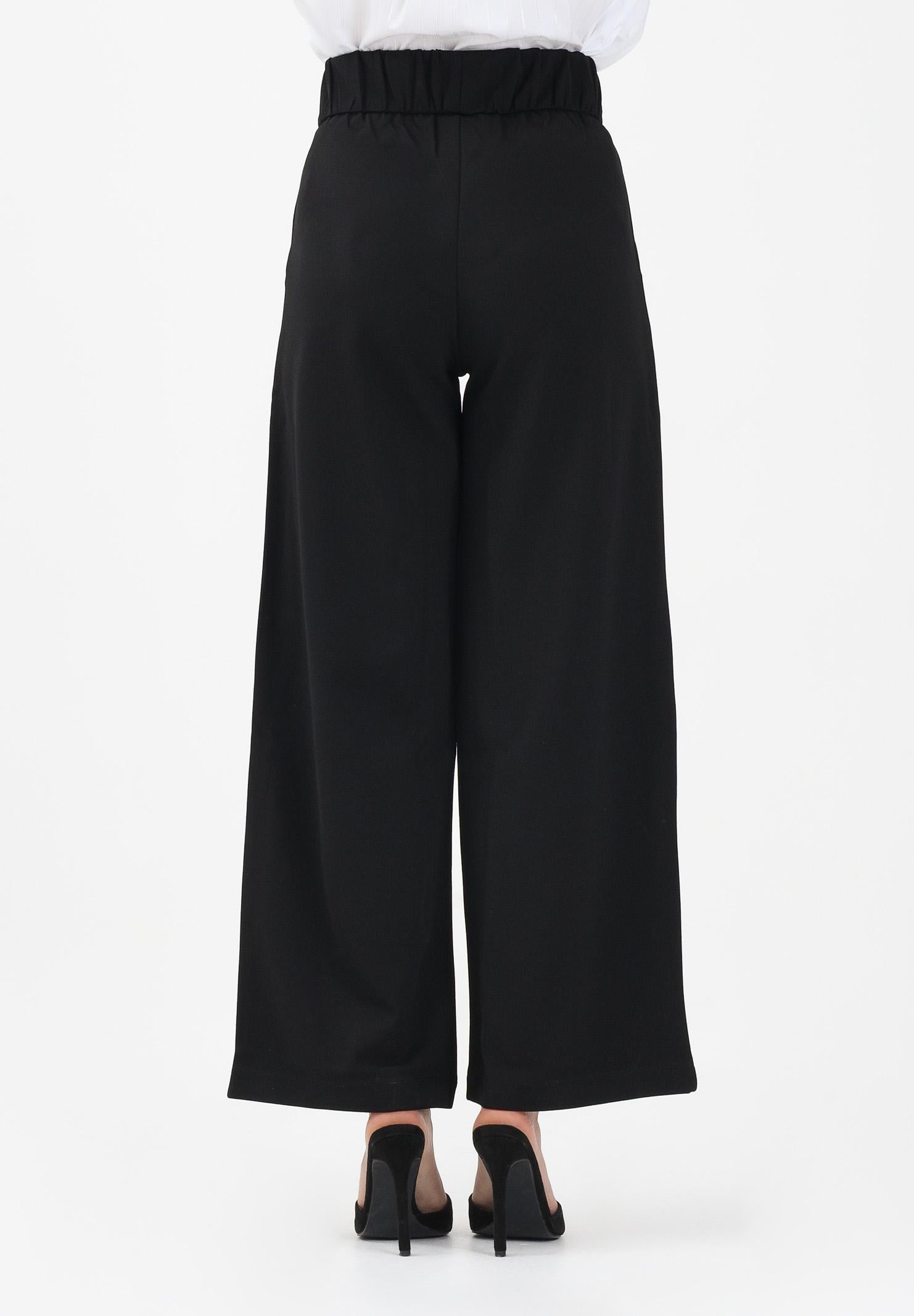 JDY Pantalone nero da donna a vita alta 15208430 BL JDY