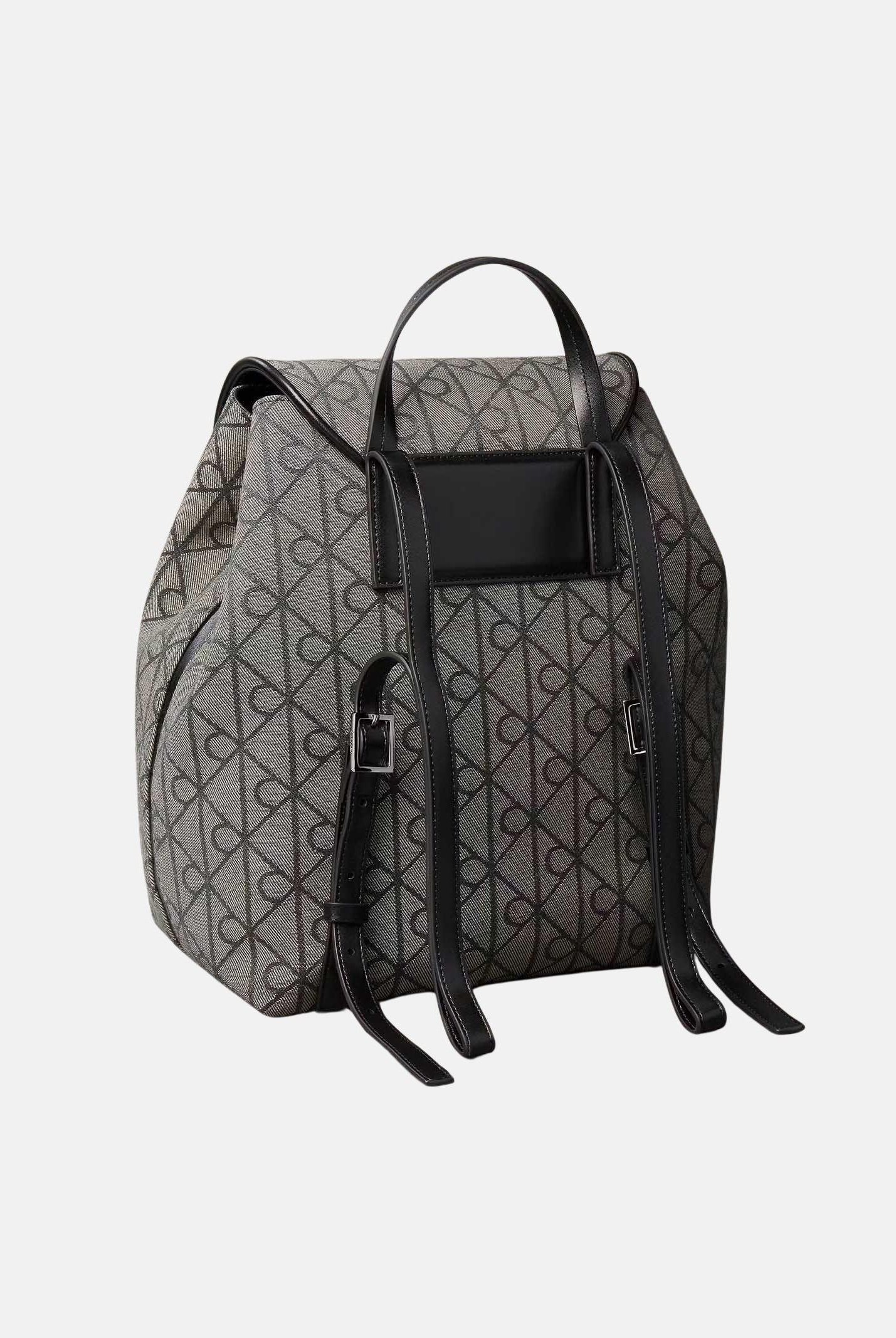 Calvin Klein zaino Emblem Jacquard Camera Bag in Lotus beige da donna LV04F3536G 7UL CALVIN KLEIN