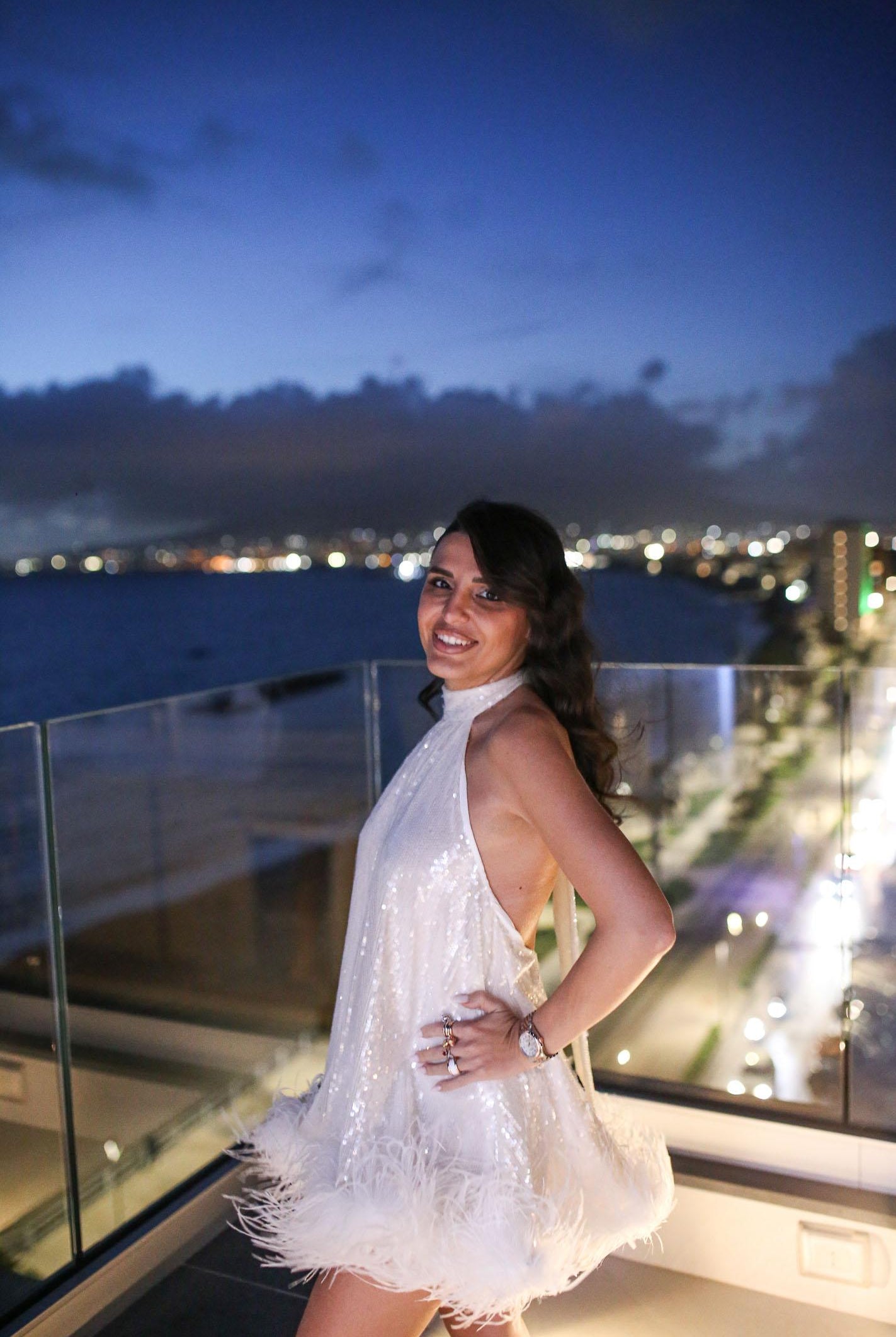 SANTAS Abito corto CUPCAKES bianco da donna PV25016 BIANCO SANTAS