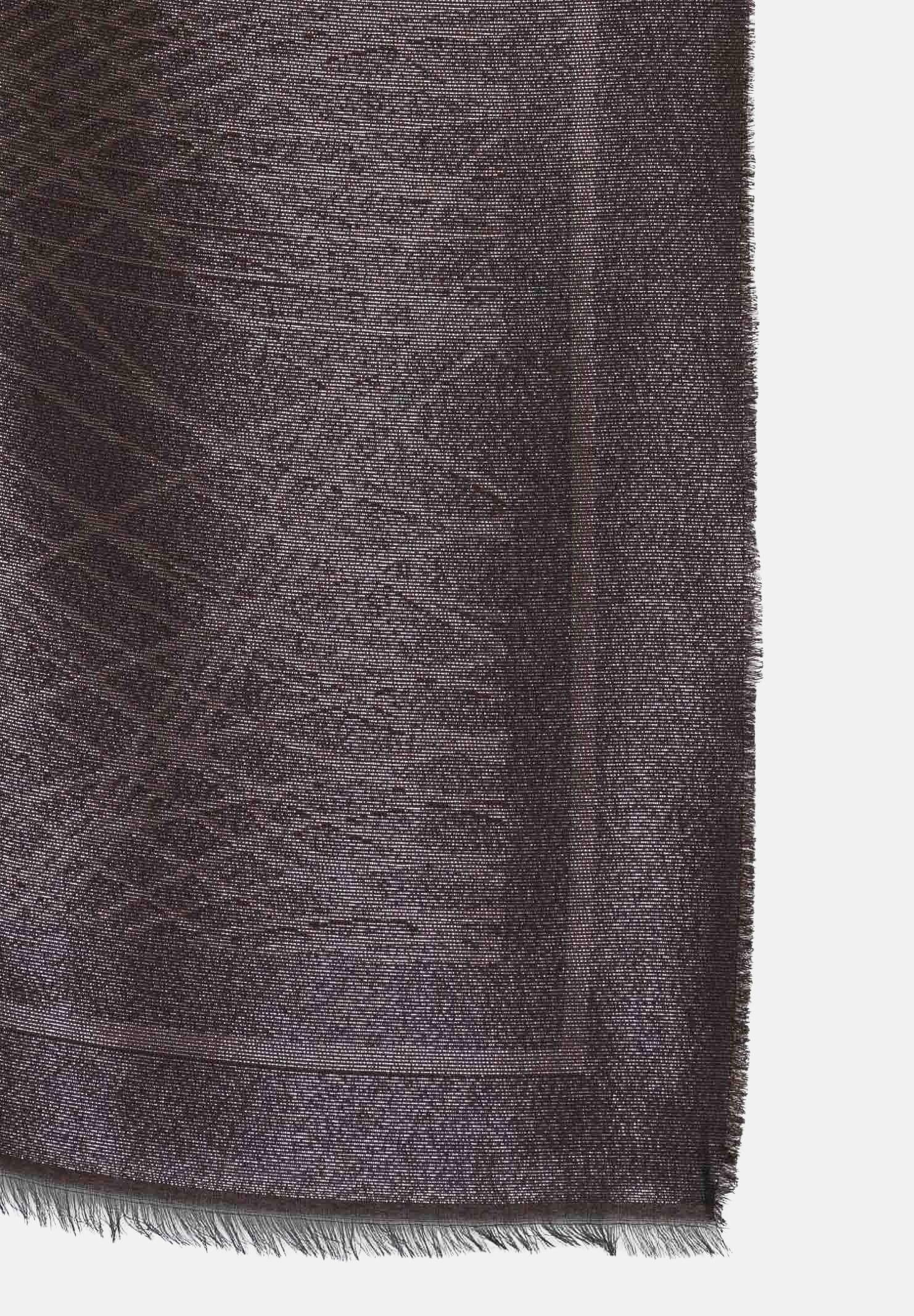 ELISABETTA FRANCHI Pashmina cacao da donna con lurex SC13F62E2 644 ELISABETTA FRANCHI