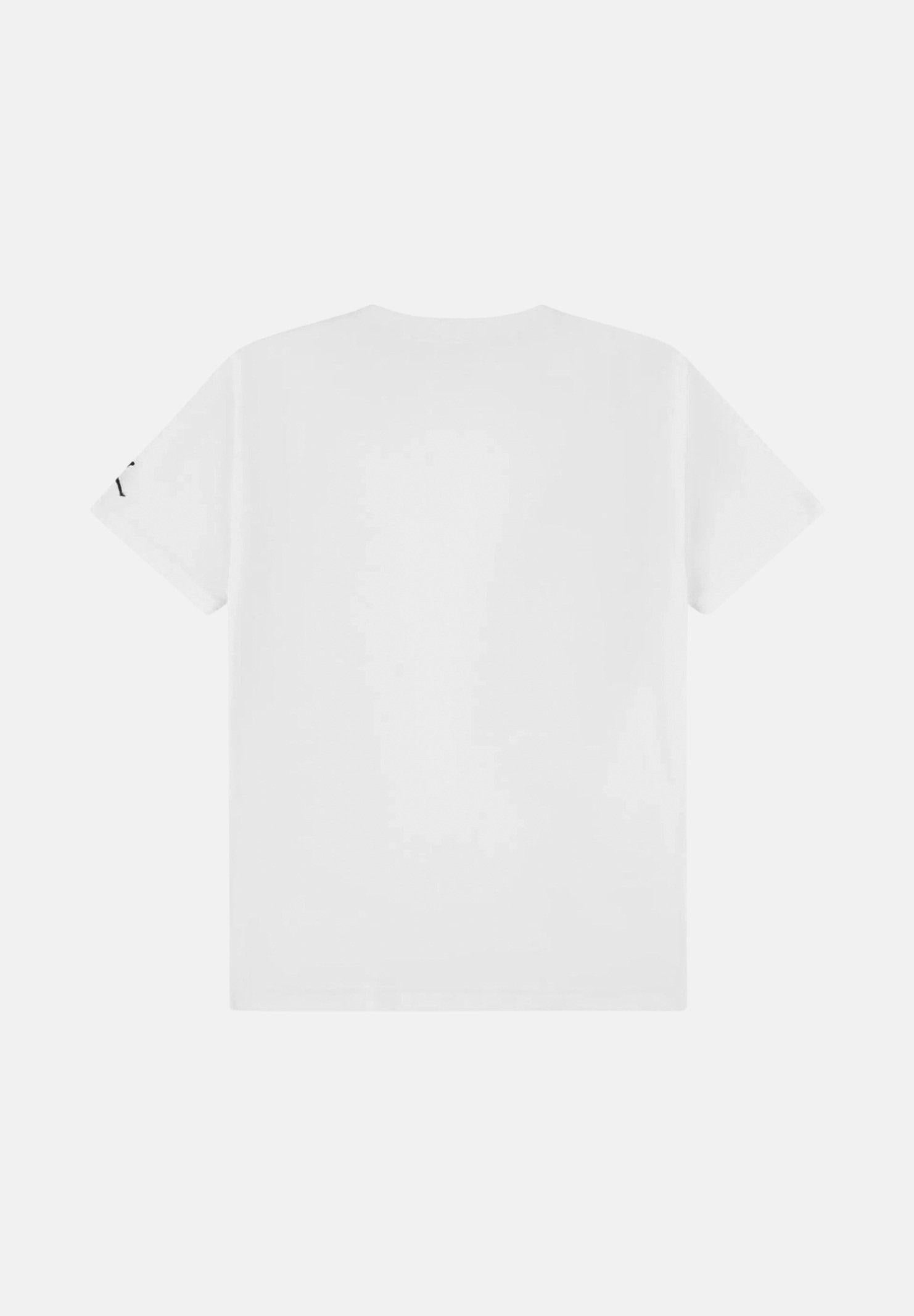 JORDAN T-shirt a manica corta Hanging AJ3 bianca per bambino e bambina 95F483 001 JORDAN