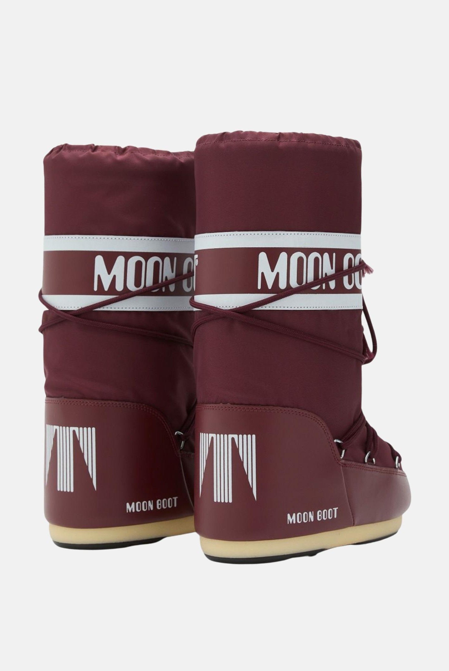MOON BOOT Stivali da neve ICON bordeaux per uomo e donna 80D1400440 D013 MOON BOOT
