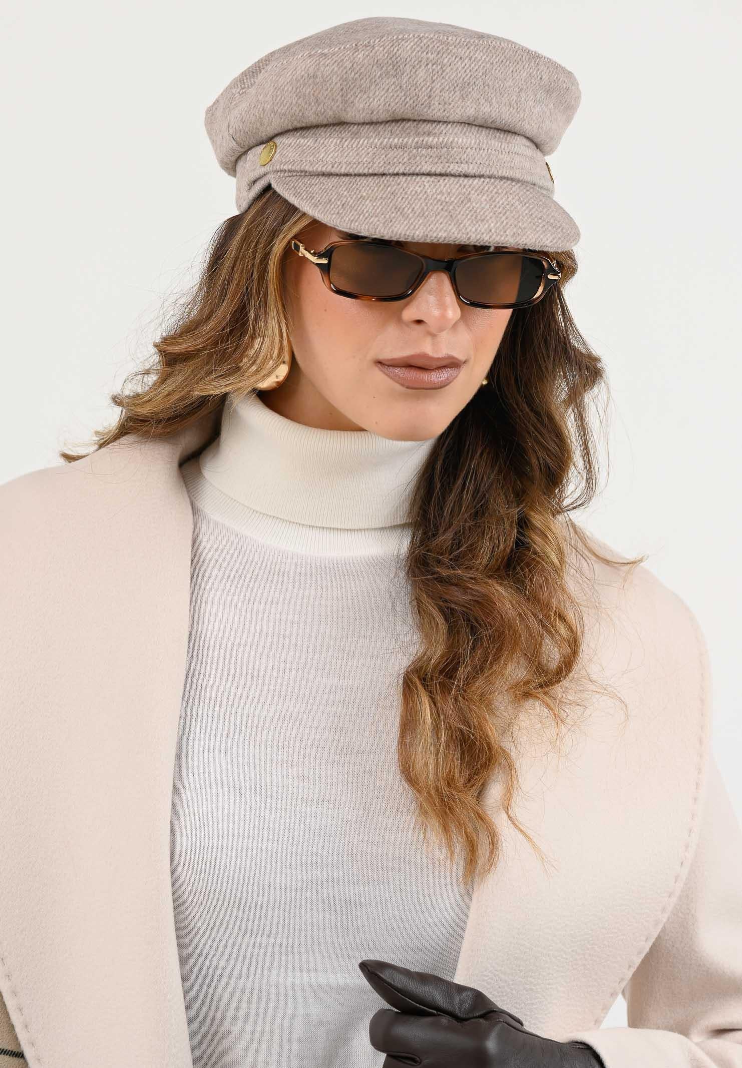 BARBOUR Cappellino baker boy Bothal beige da donna 252MLHA0552 BE11 BARBOUR