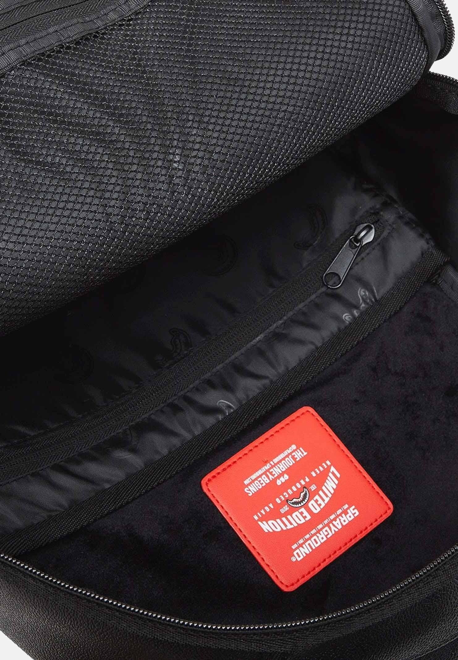 SPRAYGROUND Zaino Dose Of Check Deux Dlxs nero per uomo e donna 910B7666NSZ SPRAYGROUND