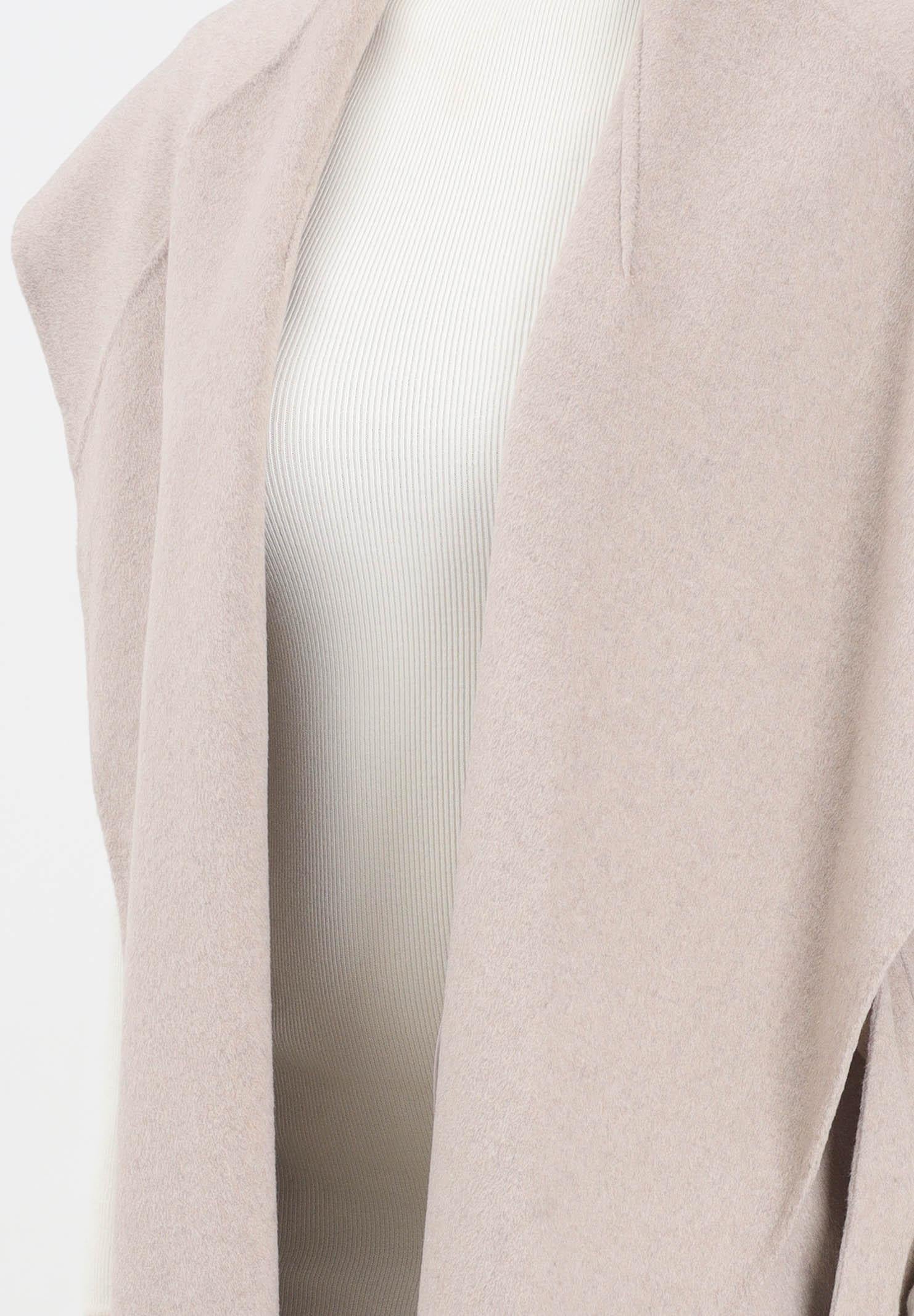 VICOLO Cappotto smanicato beige da donna TF0056 FU114 VICOLO