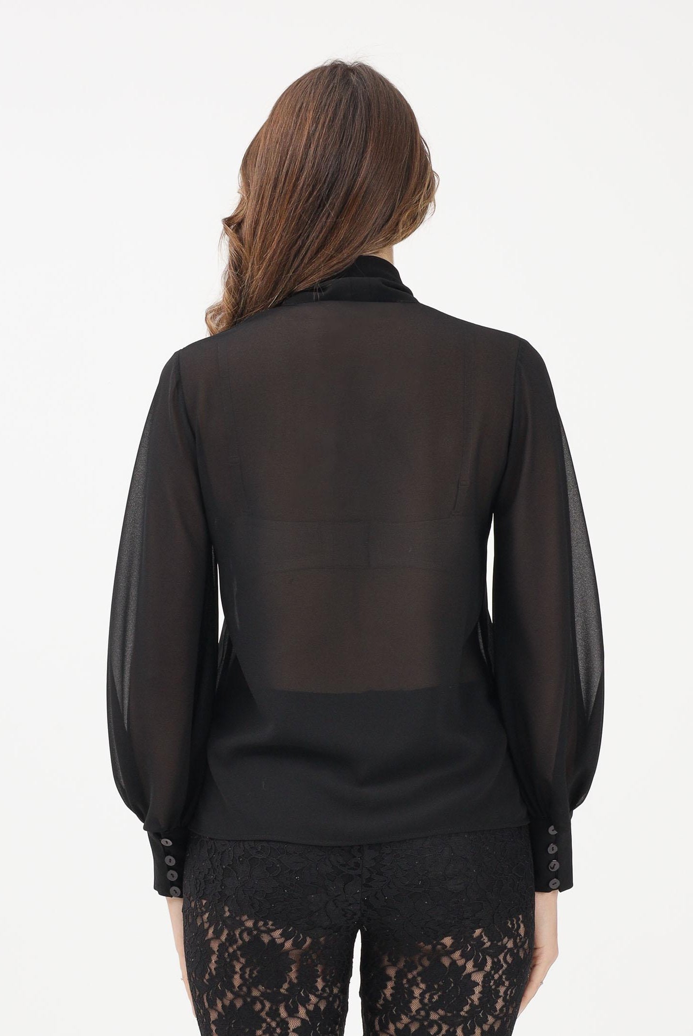 VICOLO Blusa nera da donna TF1212 NE VICOLO