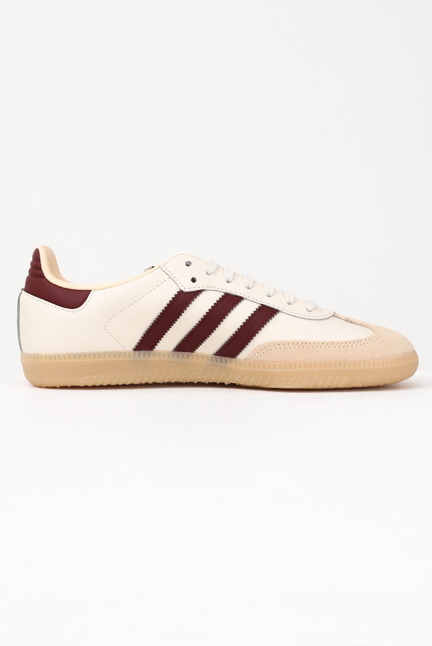 ADIDAS ORIGINALS Sneakers Samba OG burro e bordeaux per uomo e donna JQ8554 . ADIDAS ORIGINALS