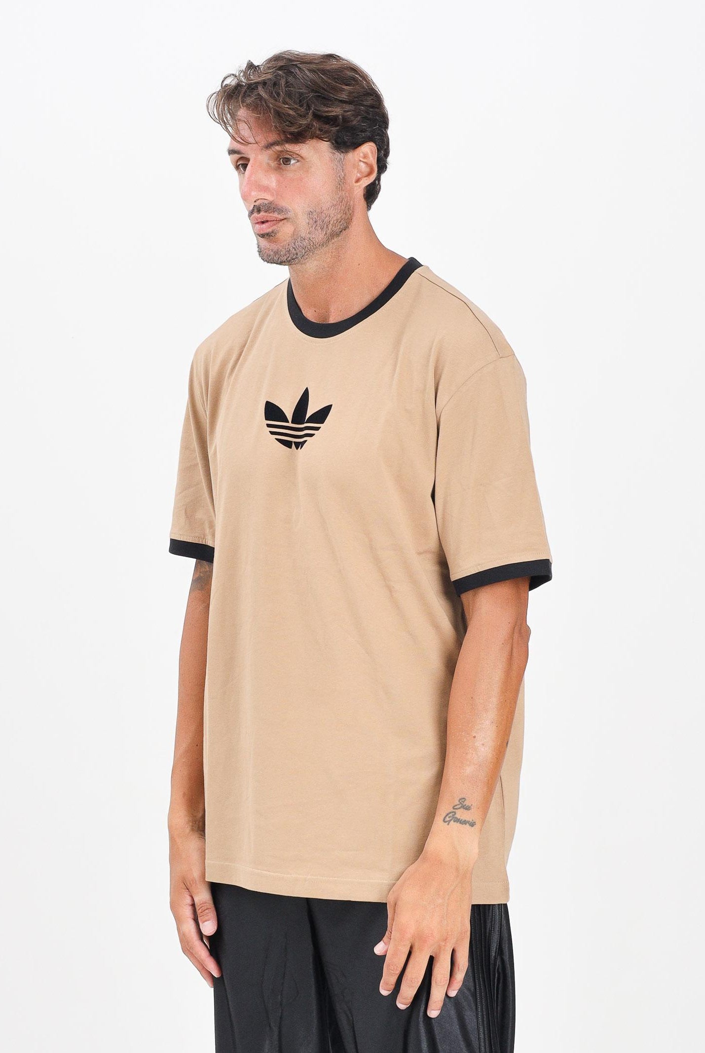 ADIDAS ORIGINALS T-shirt a manica corta Adidas Adicolor Loose 2000s Cali beige da uomo JX1516 . ADIDAS ORIGINALS