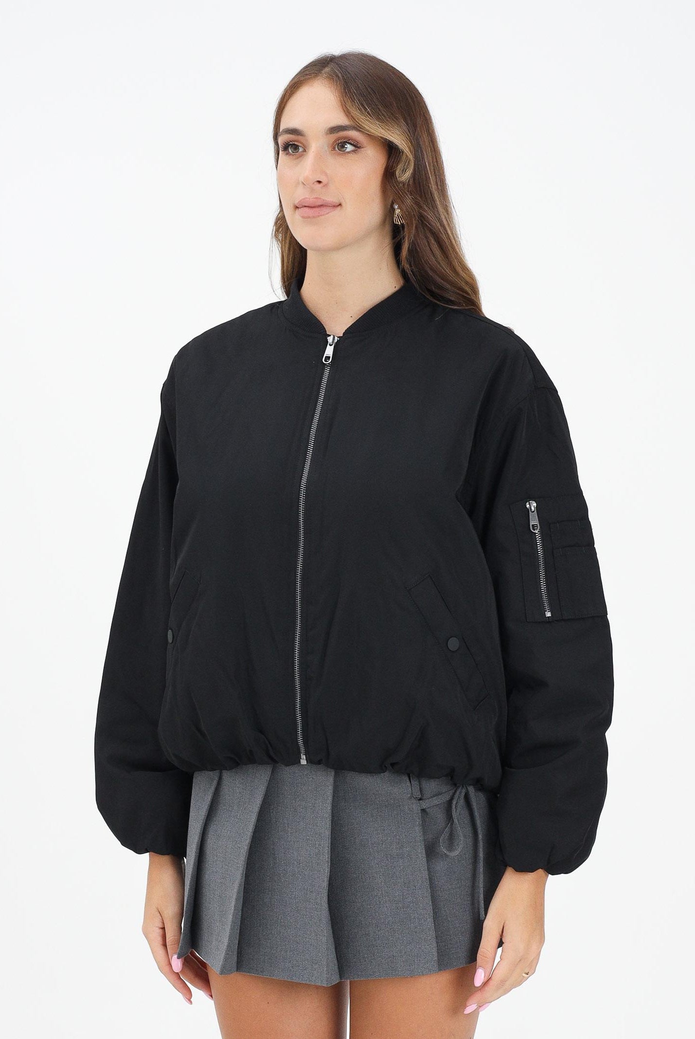 ONLY Bomber nero da donna 15348654 Black ONLY