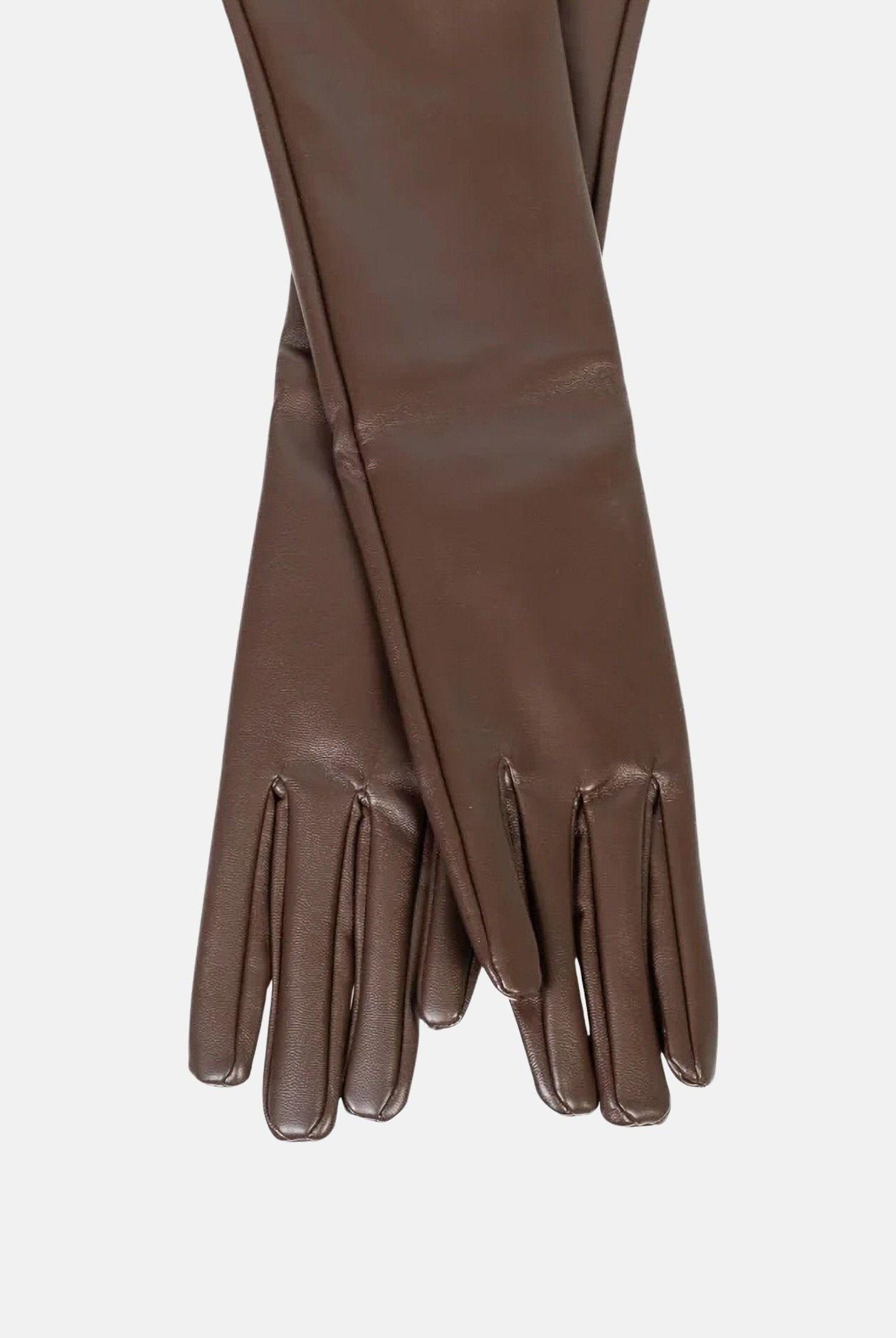 VICOLO Guanti marroni da donna AF0105 MA VICOLO