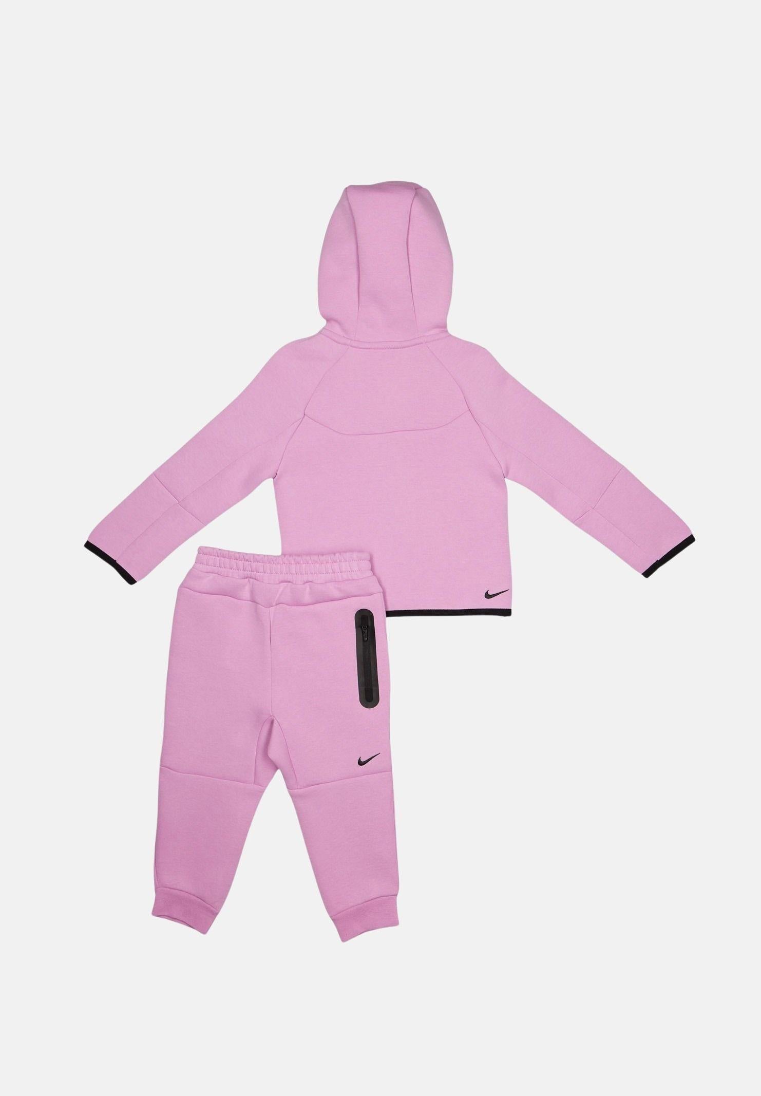 NIKE Tuta Tech Fleece rosa da neonato 66M880 P64 NIKE