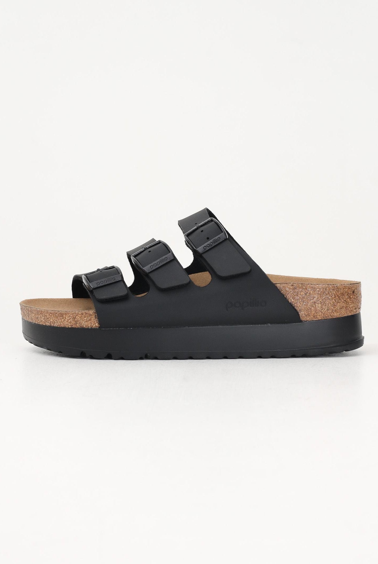 BIRKENSTOCK Ciabatte Florida Flex Platform nere da donna 1029737 BIRKENSTOCK