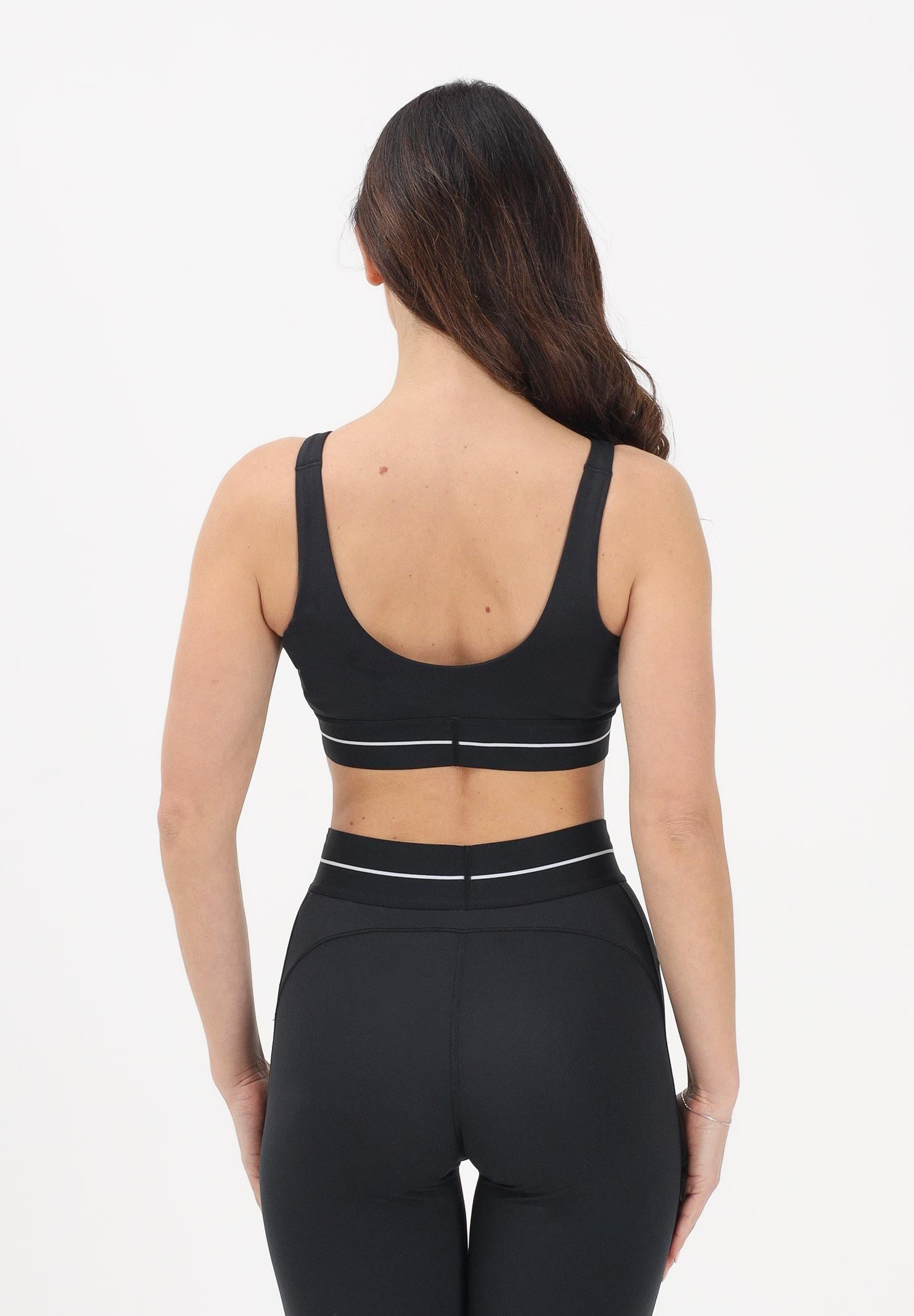 ADIDAS PERFORMANCE Top sportivo Hyperglam Light Support nero da donna KC7666 . ADIDAS PERFORMANCE