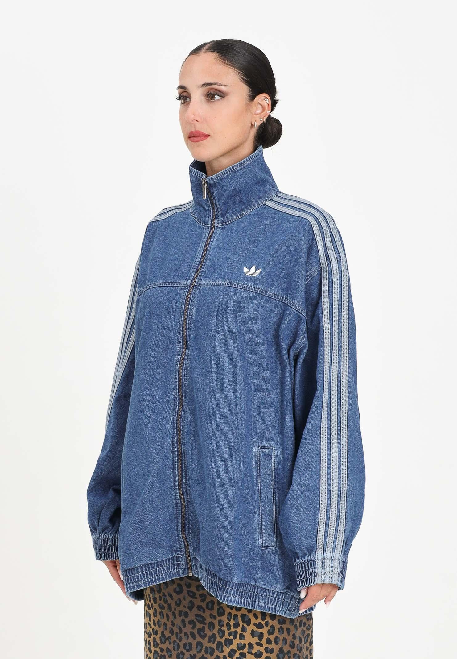 ADIDAS ORIGINALS Giubbotto Adicolor Denim Adilenium in denim chiaro da donna JY2896 ADIDAS ORIGINALS