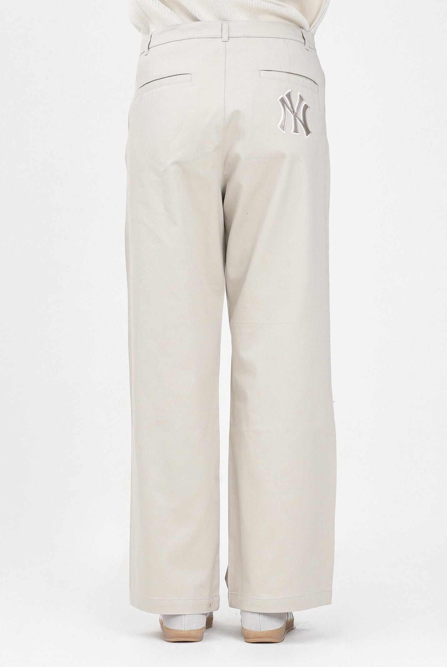 NEW ERA Pantalone New York Yankees MLB Chino beige per uomo e donna 60684326 . NEW ERA