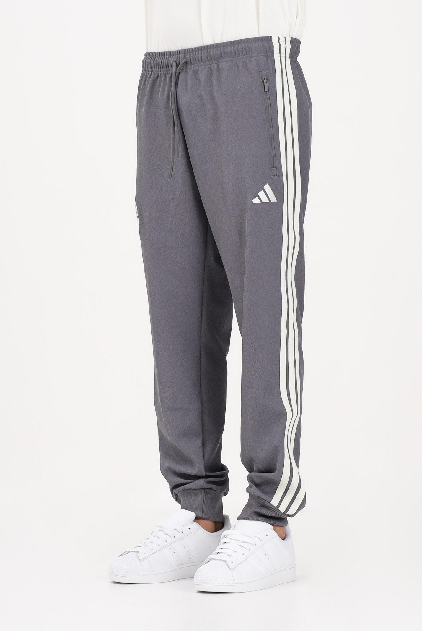 ADIDAS PERFORMANCE Pantalone sportivo Mercedes-AMG Petronas Formula 1 Team Silver Arrows Icon grigio da uomo KR3571 . ADIDAS PERFORMANCE