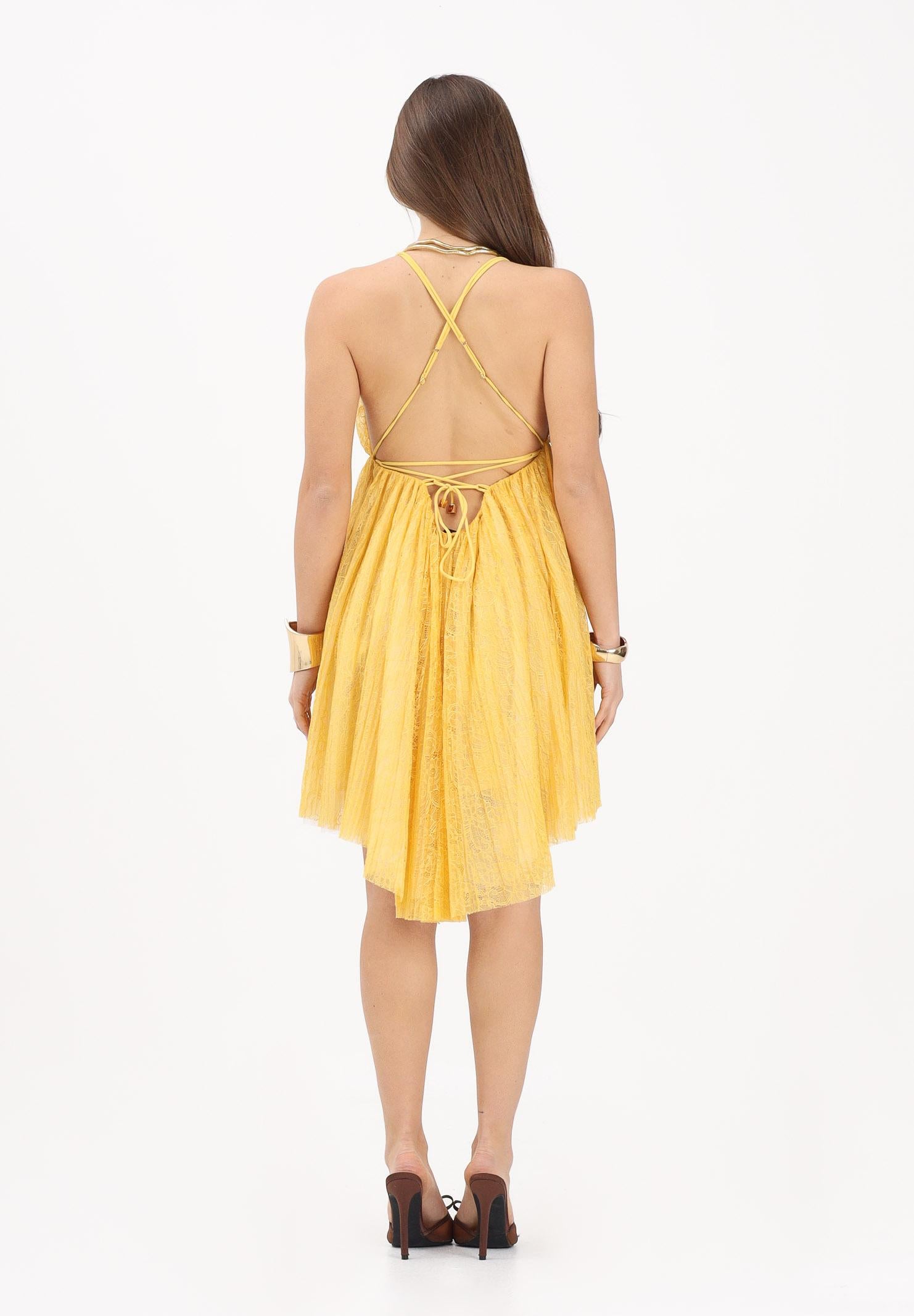 ELISABETTA FRANCHI Abito corto giallo da donna AB97062E2 EV4 ELISABETTA FRANCHI