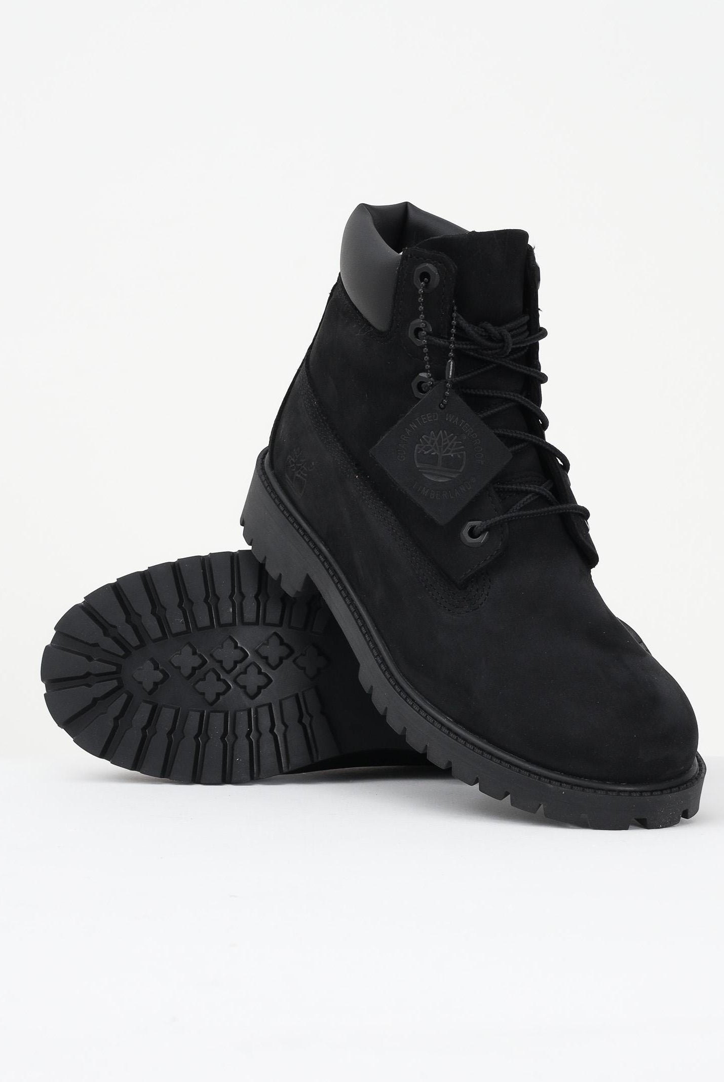 TIMBERLAND Anfibi TIMBERLAND 6 IN PREMIUM WP BOOT neri per uomo e donna TB1129070011 . TIMBERLAND