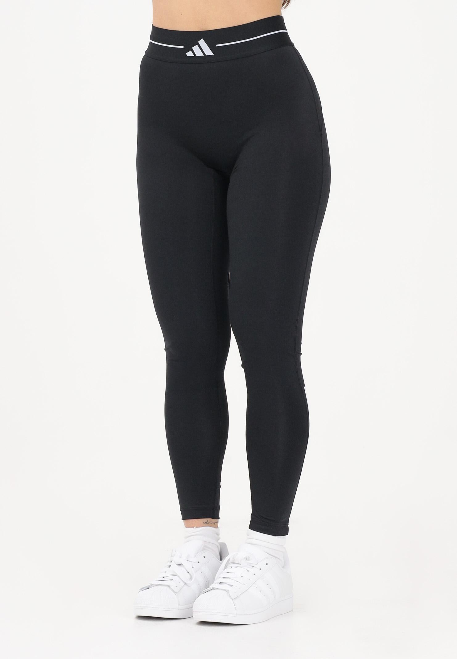 ADIDAS PERFORMANCE Leggings Hyperglam 3-Stripes nero da donna JX1876 . ADIDAS PERFORMANCE
