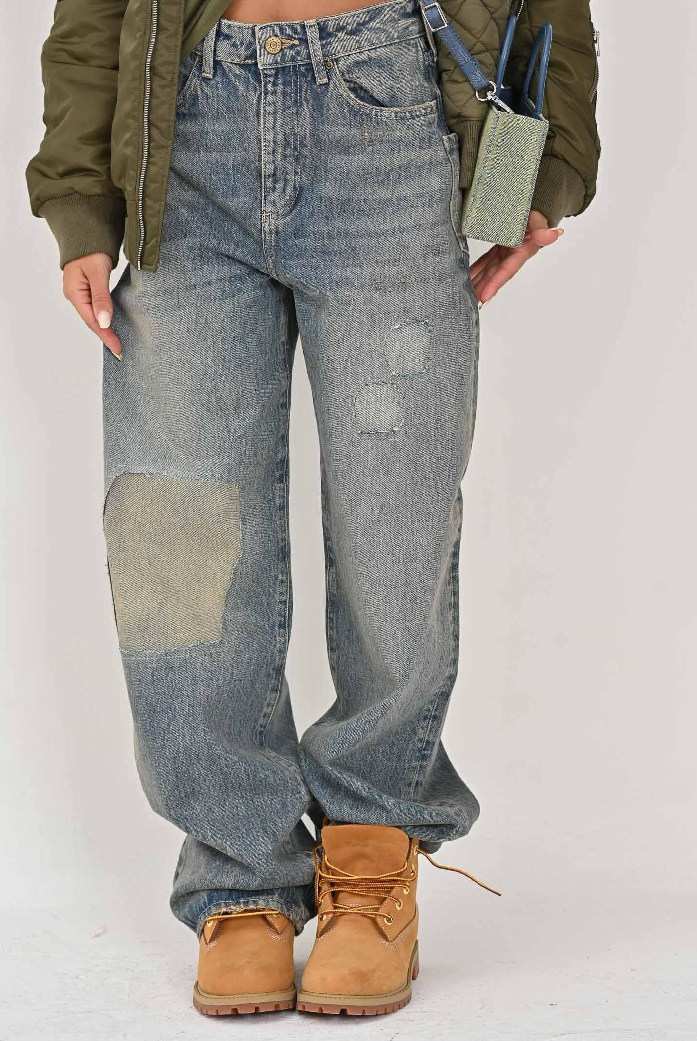 ARMANI EXCHANGE Jeans in denim vintage da donna XW000100AF14483 MB001 ARMANI EXCHANGE