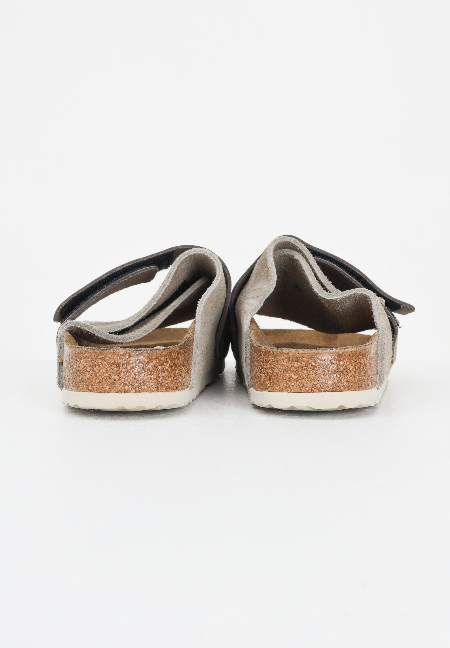 BIRKENSTOCK Ciabatte Kyoto tortora da uomo 1015573 . BIRKENSTOCK