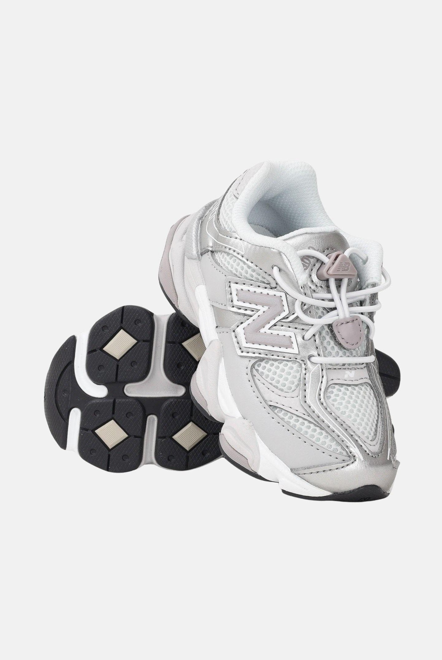 NEW BALANCE Sneakers 9060 argento da neonato I90606FB . NEW BALANCE