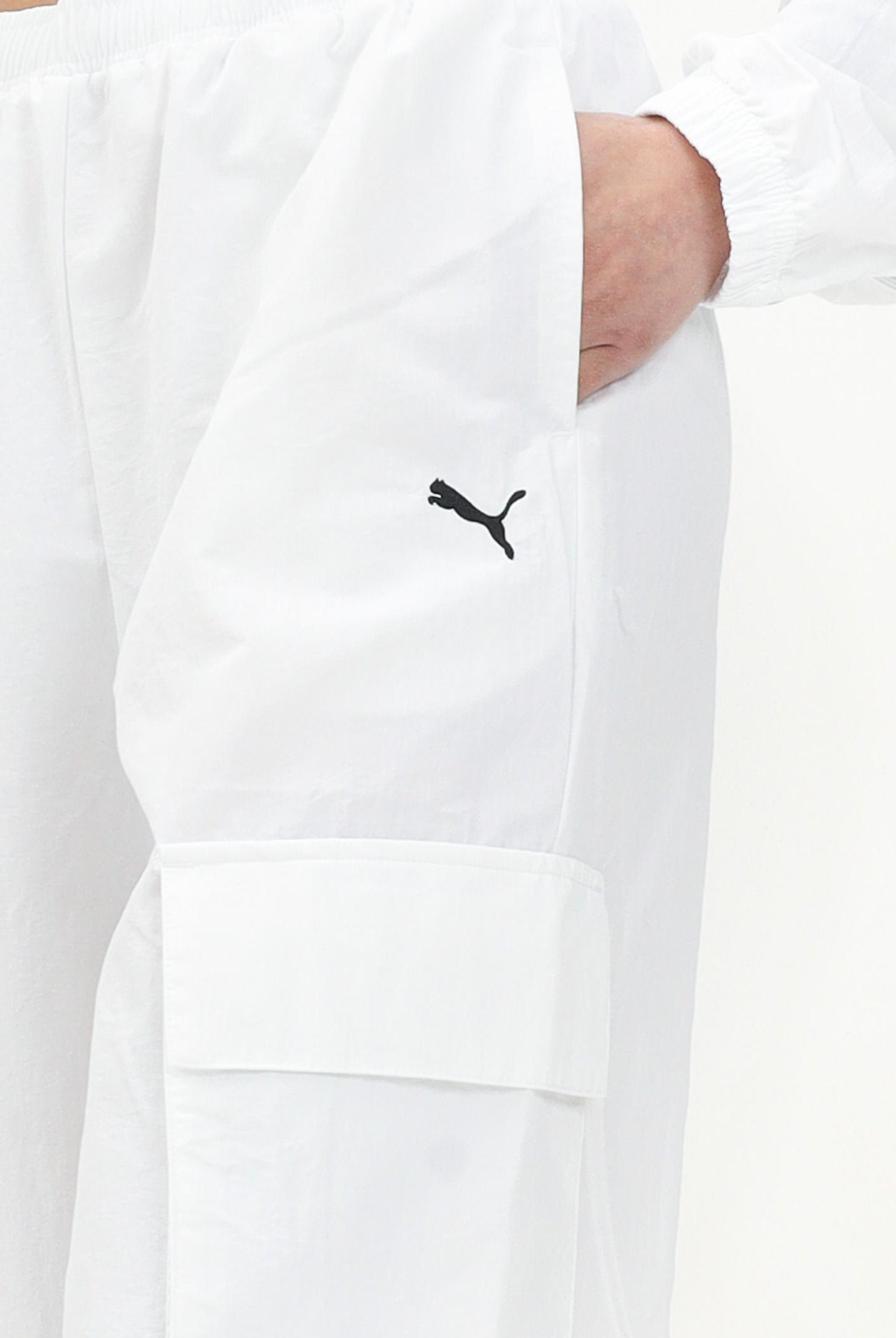 PUMA Pantalone sportivo WARDROBE ESS bianco da donna 629756 02 PUMA