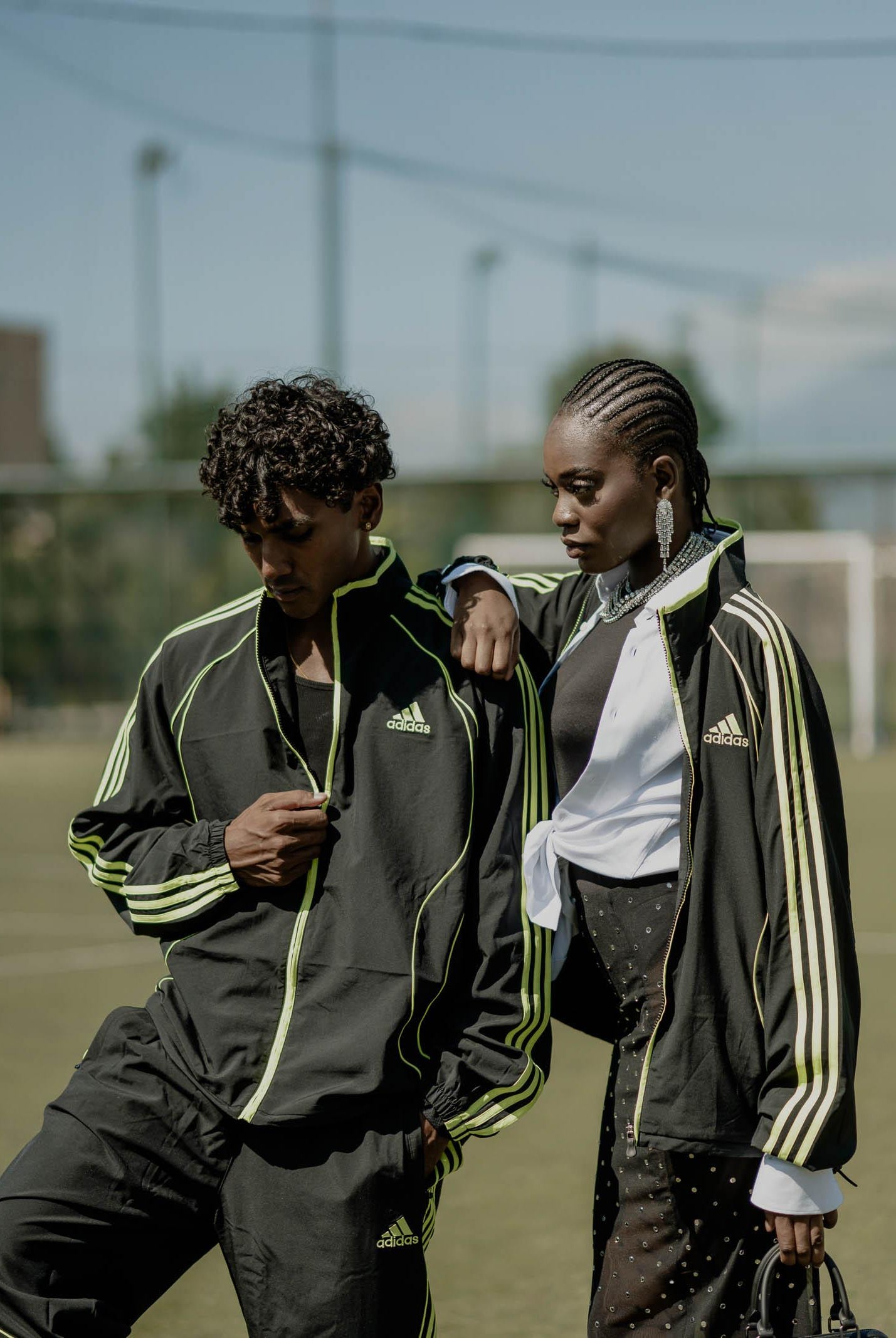 ADIDAS ORIGINALS Giacca a vento Teamgeist Adicolor nera da uomo JW5866 . ADIDAS ORIGINALS