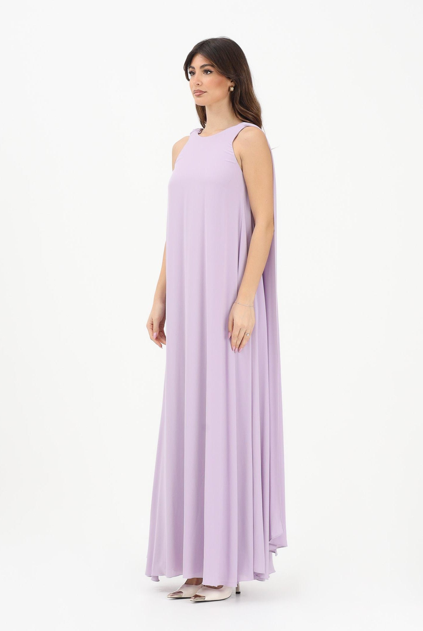 ALMA SANCHEZ Abito lungo Attia color lavanda da donna AS26074G LA ALMA SANCHEZ