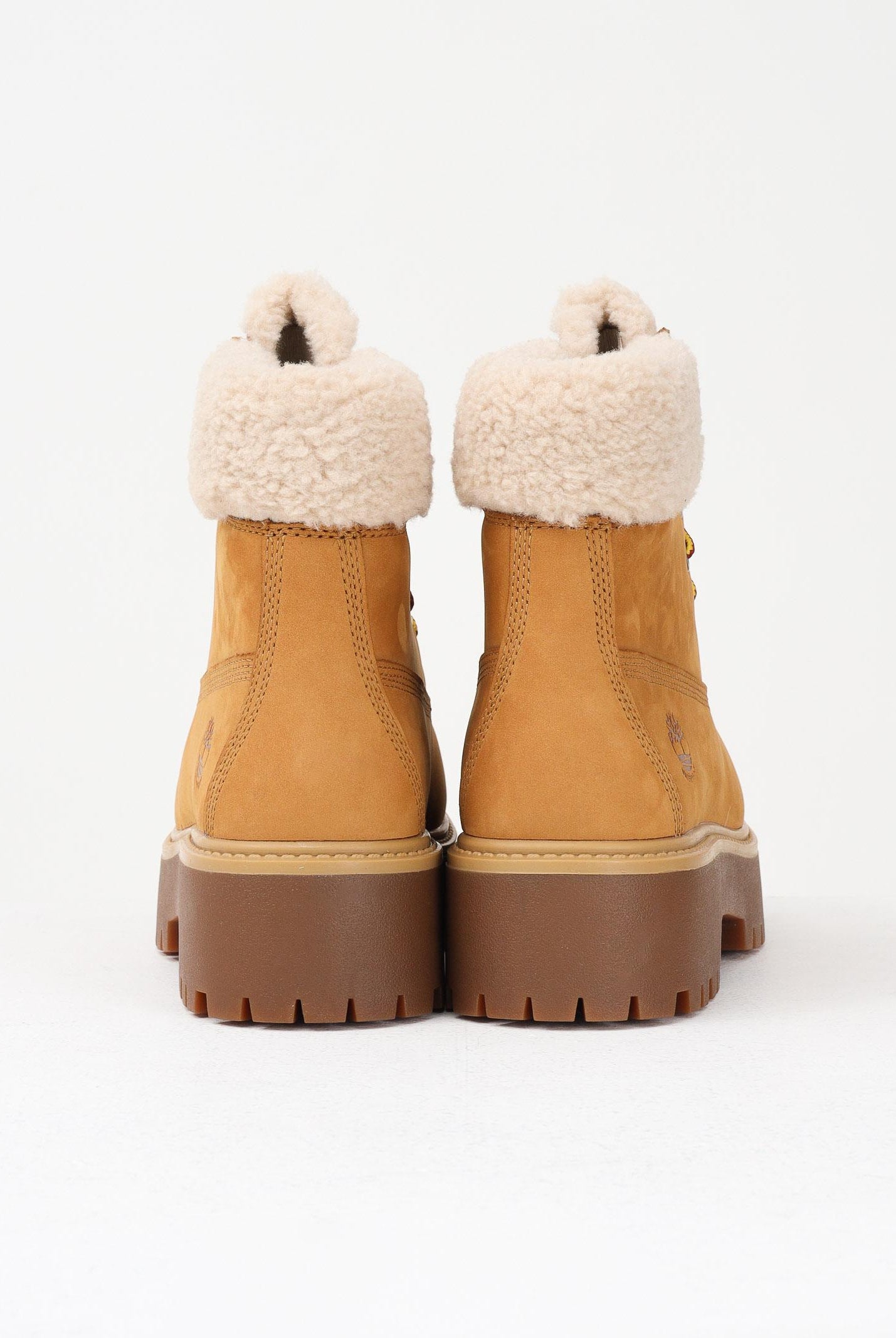 TIMBERLAND Anfibi impermeabili foderati con Plateau Stone Street gialli da donna TB0A2PU67541 . TIMBERLAND
