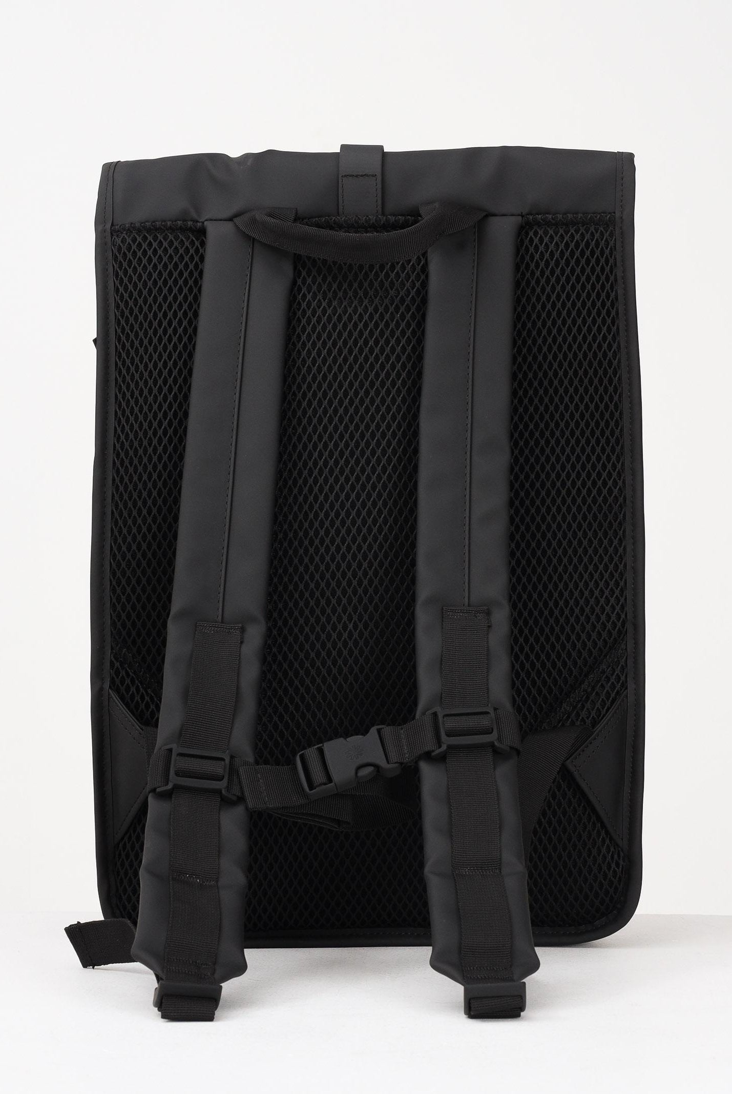 RAINS Zaino Rolltop nero per uomo e donna RA13320 BLA RAINS