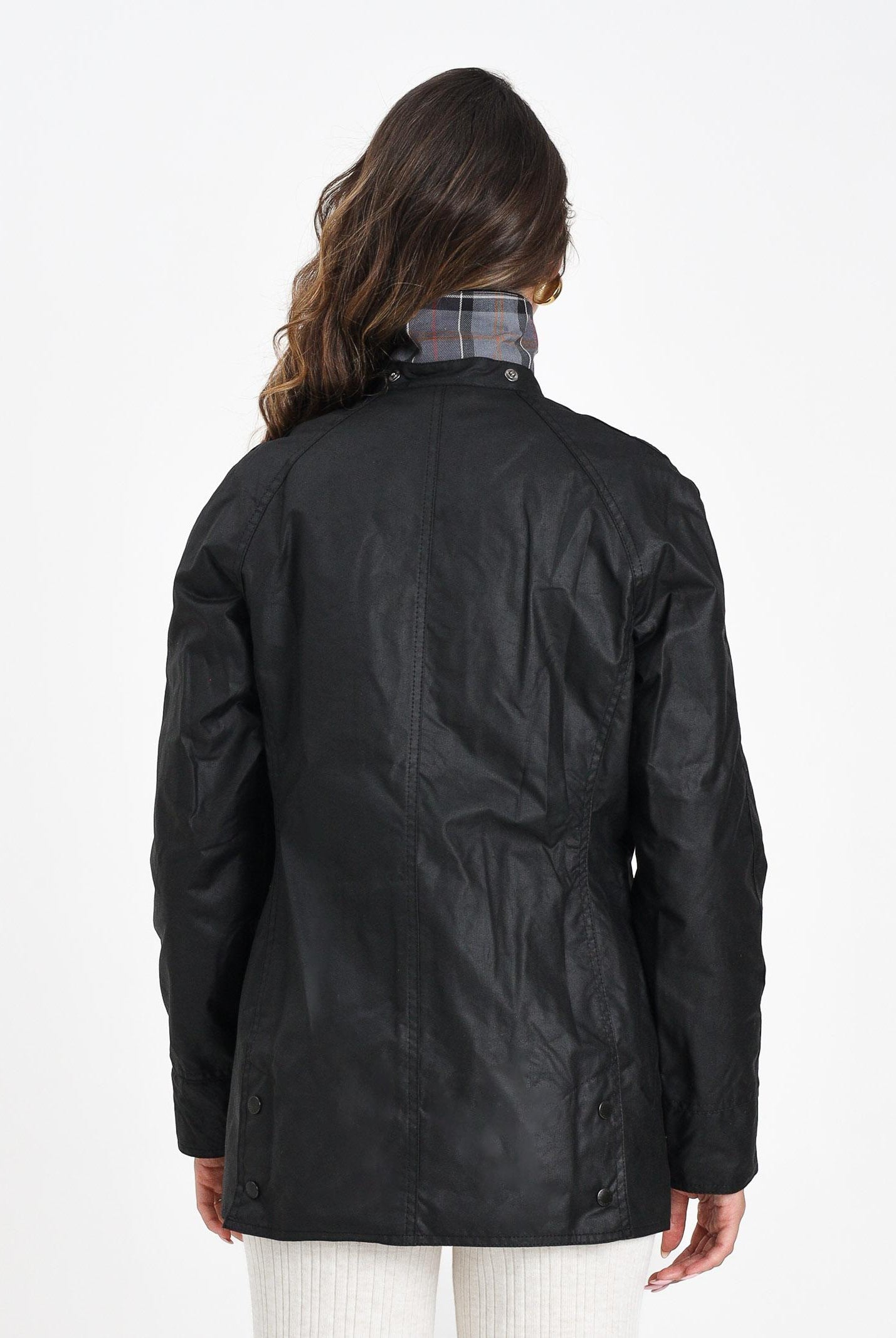 BARBOUR Giubbotto Beadnell nero da donna 252MLWX0667 BK11 BARBOUR