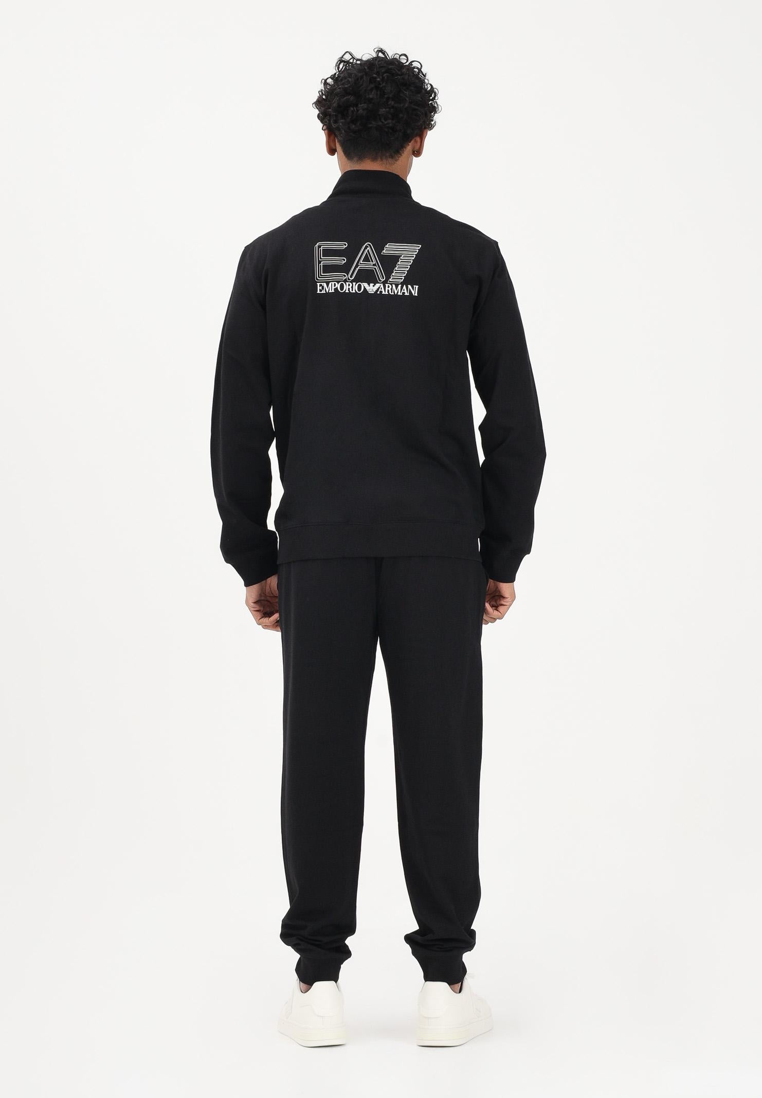 EA7 Tuta Train Visibility VI nera da uomo 7M001318AF13512 UC001 EA7