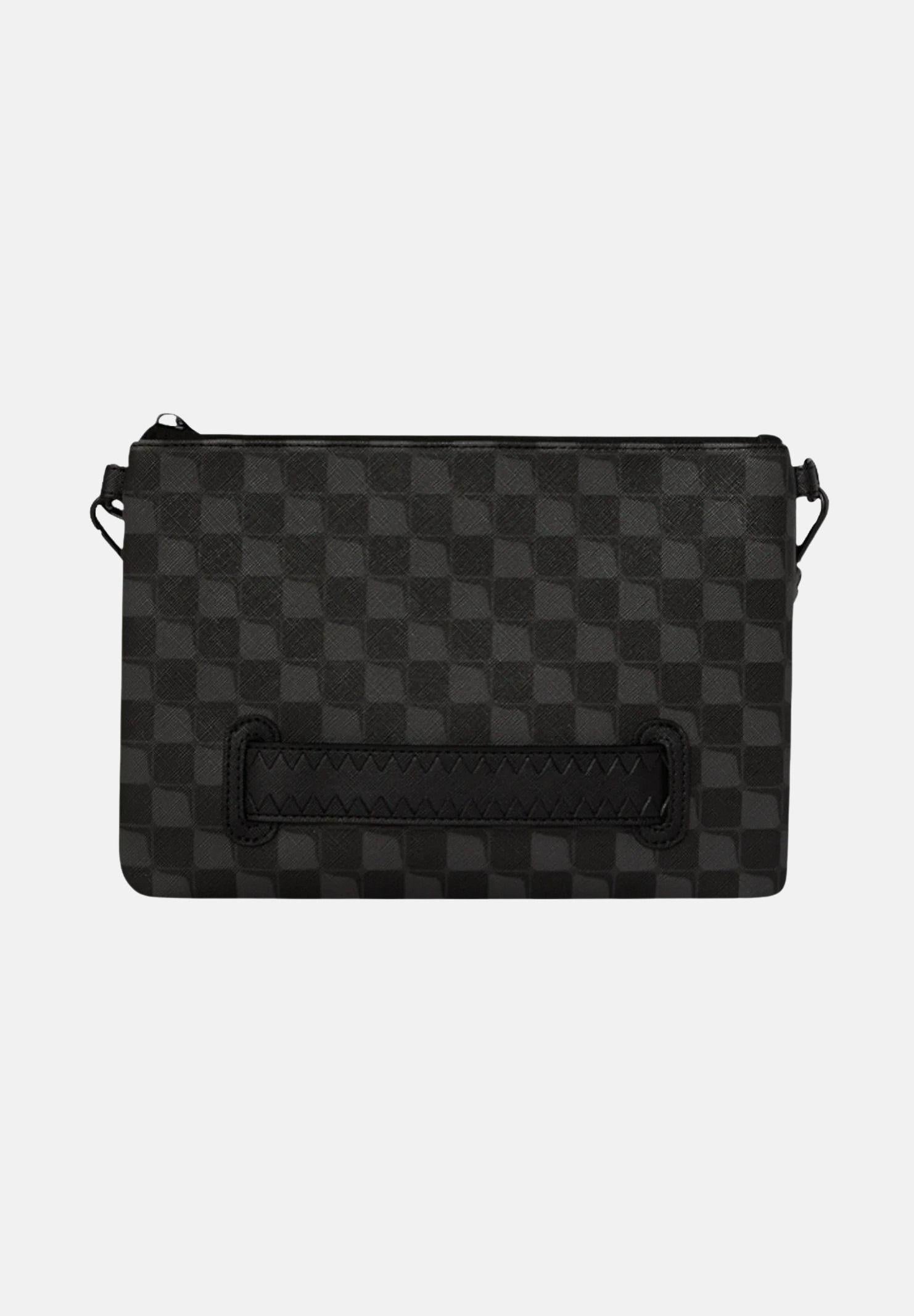 SPRAYGROUND Pochette SIP BALLOON BLACK nera per uomo e donna 910B8948NSZ . SPRAYGROUND