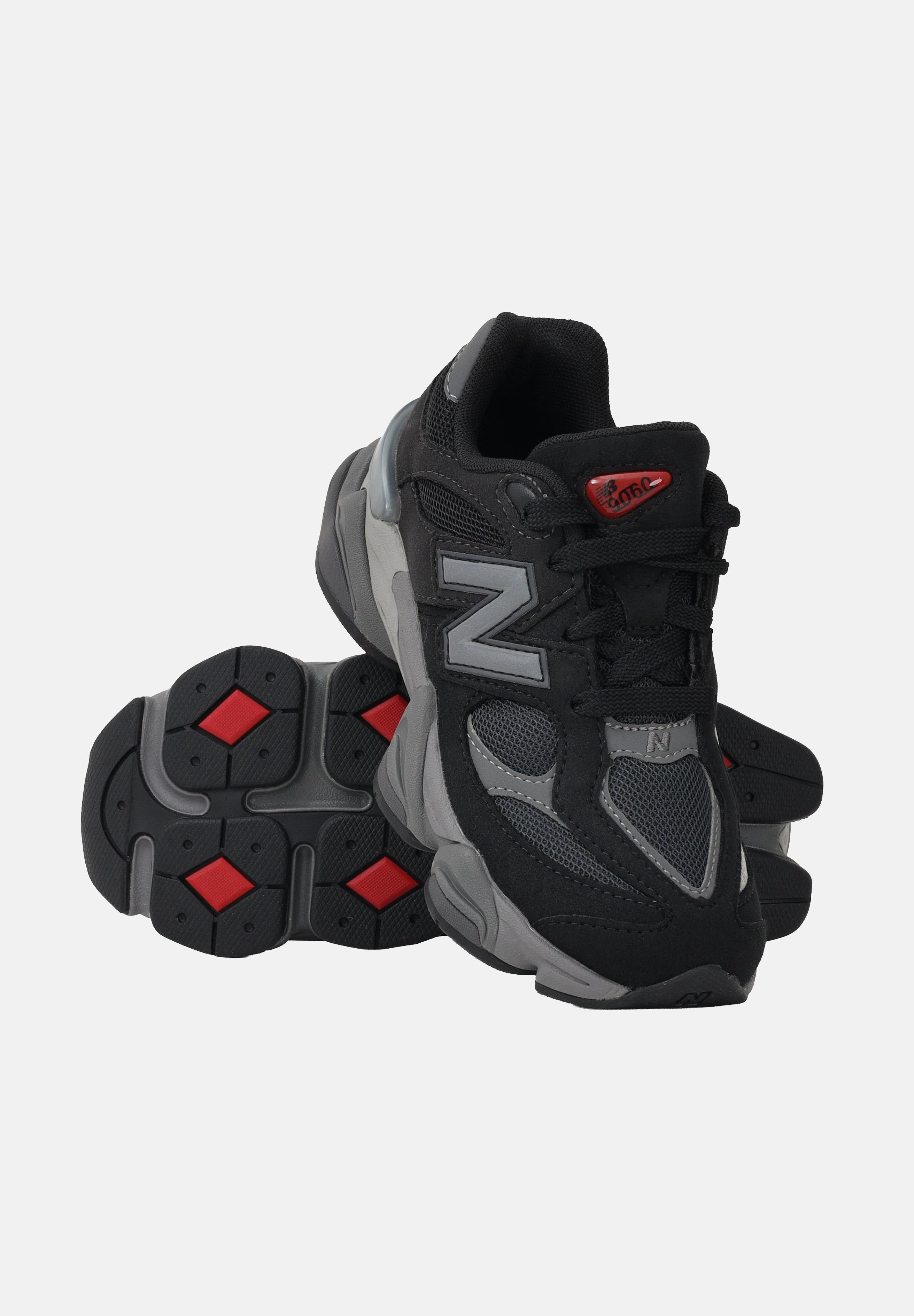 NEW BALANCE Sneakers 9060 Lace nere per bambino e bambina PC9060BK . NEW BALANCE