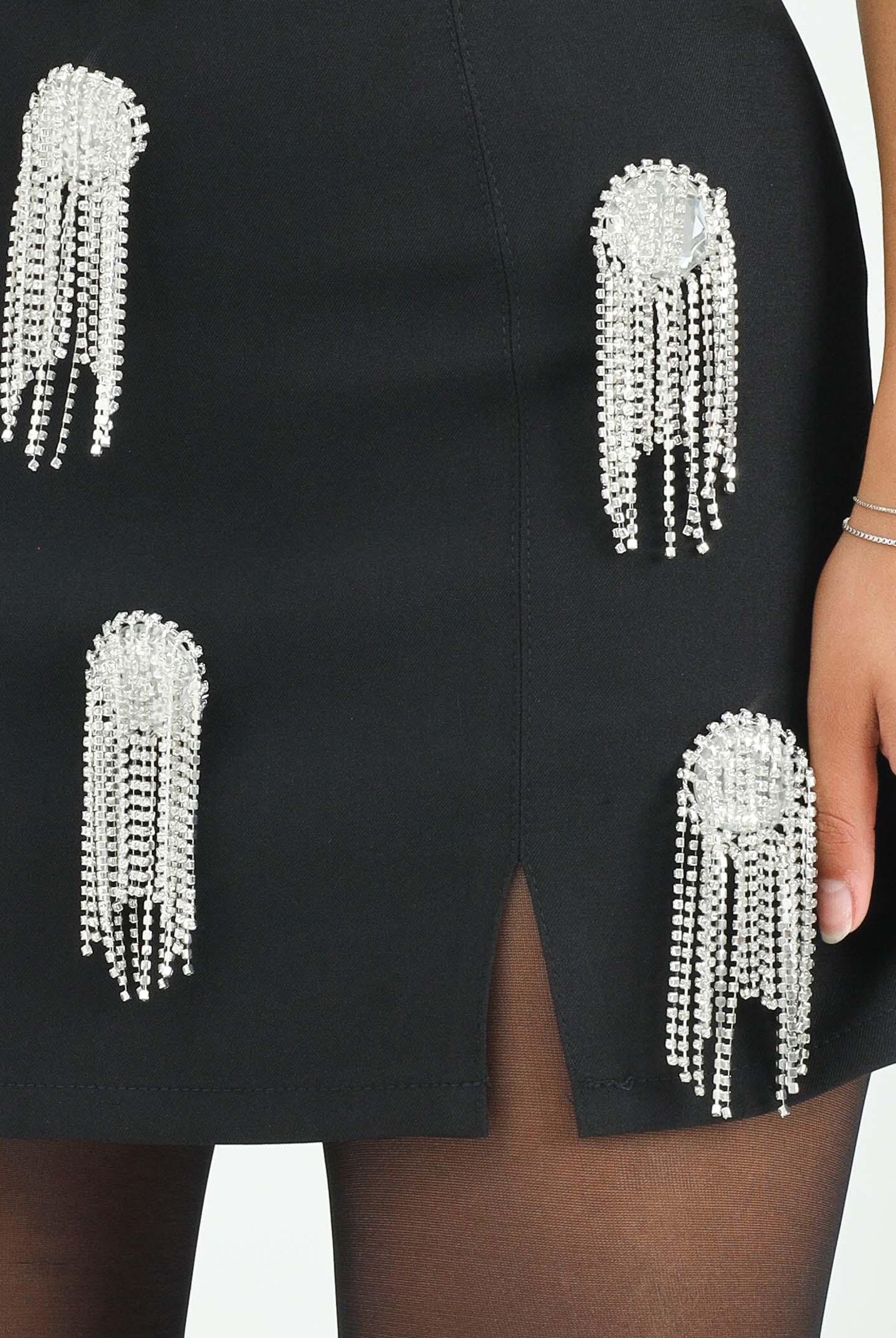 ODI ODI Gonna corta Asciano nera da donna ASCIANO010W5 D6 ODI ODI