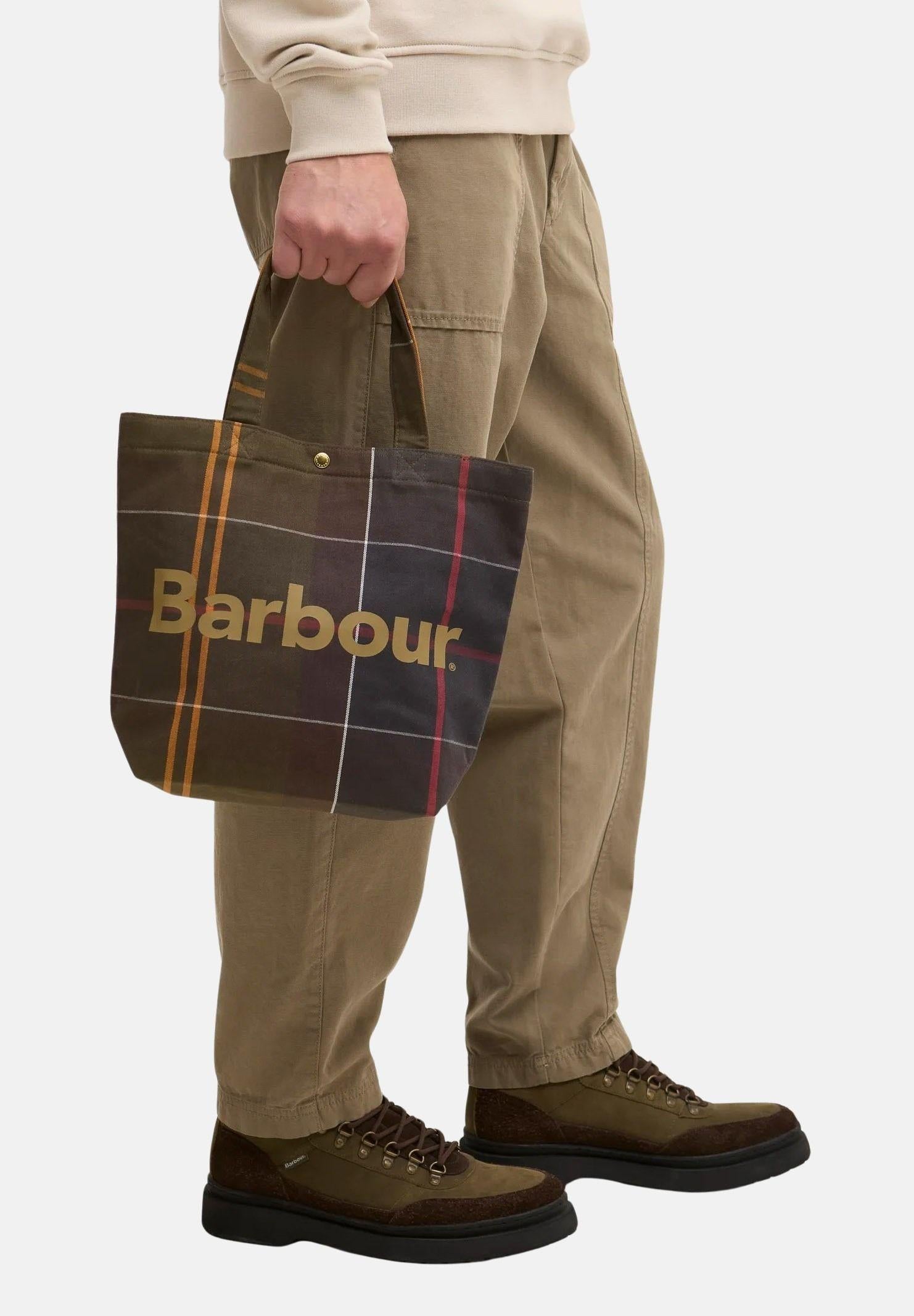 BARBOUR Borsa Mini Telfield in tartan per uomo e donna 261-UBA0764 TN11 BARBOUR
