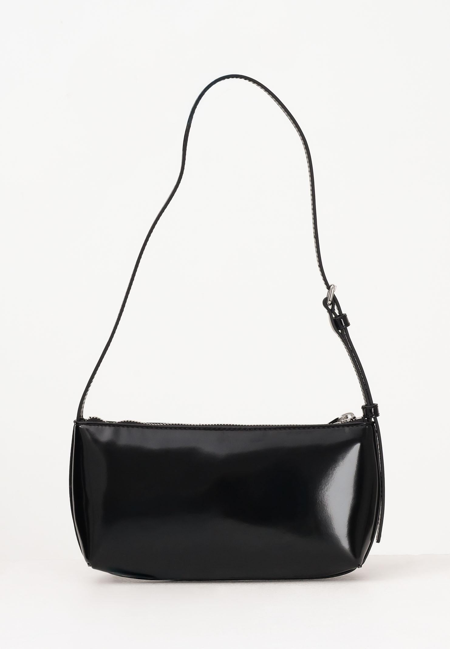 TOMMY JEANS Borsa a spalla Essential nera da donna AW0AW17866 BDS TOMMY JEANS