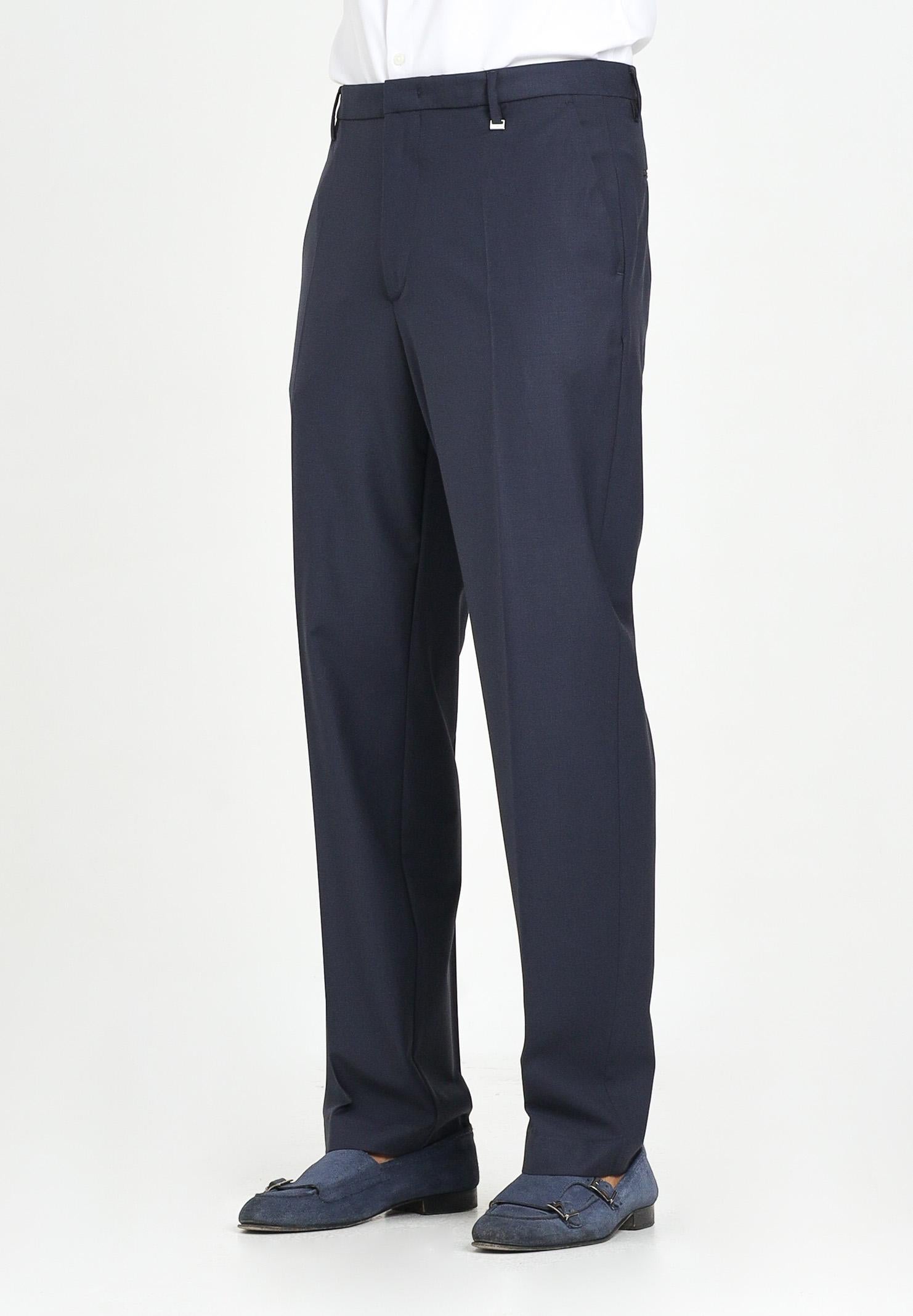 I'M BRIAN Pantalone elegante blu da uomo PA3489 005 I'M BRIAN